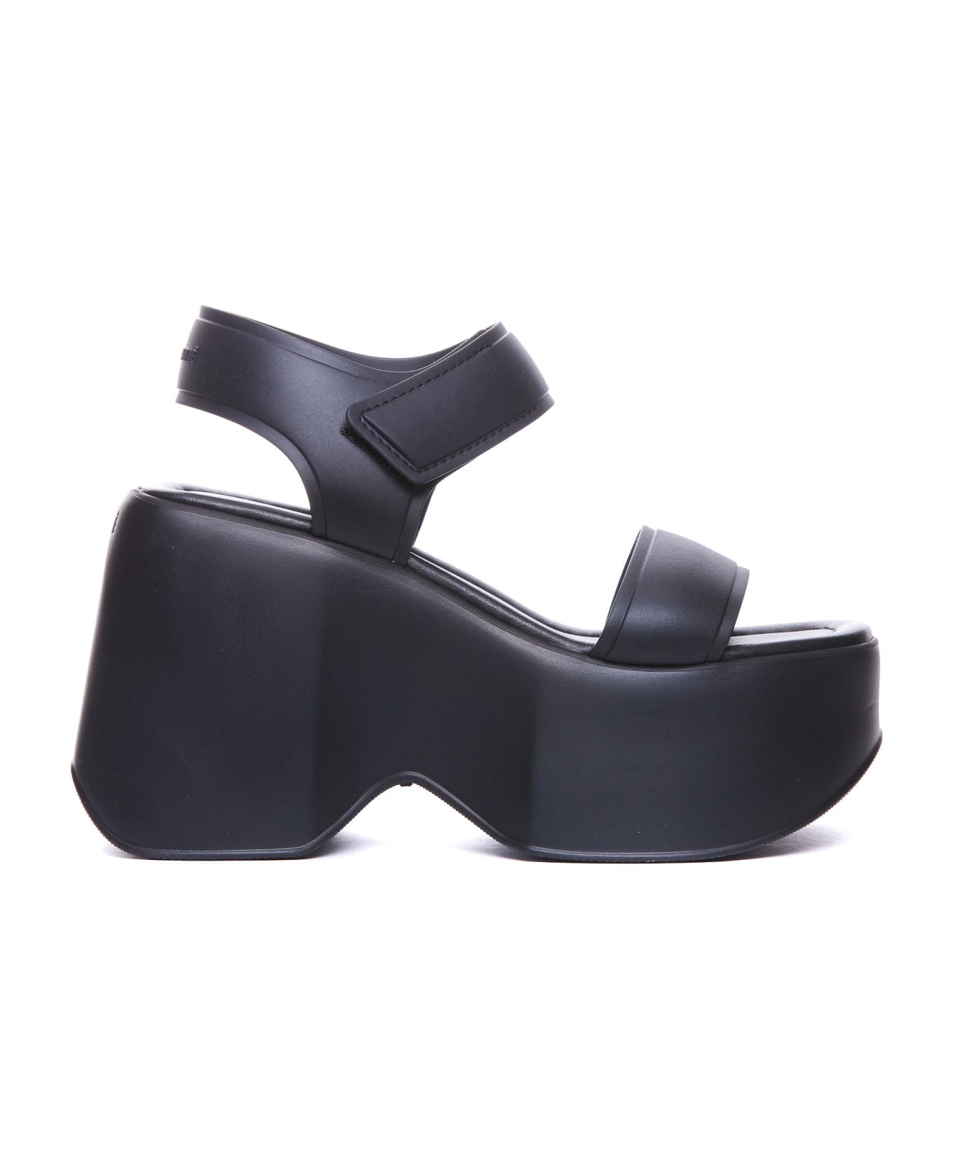 Vic Matié Rubby Platform Sandals - Black