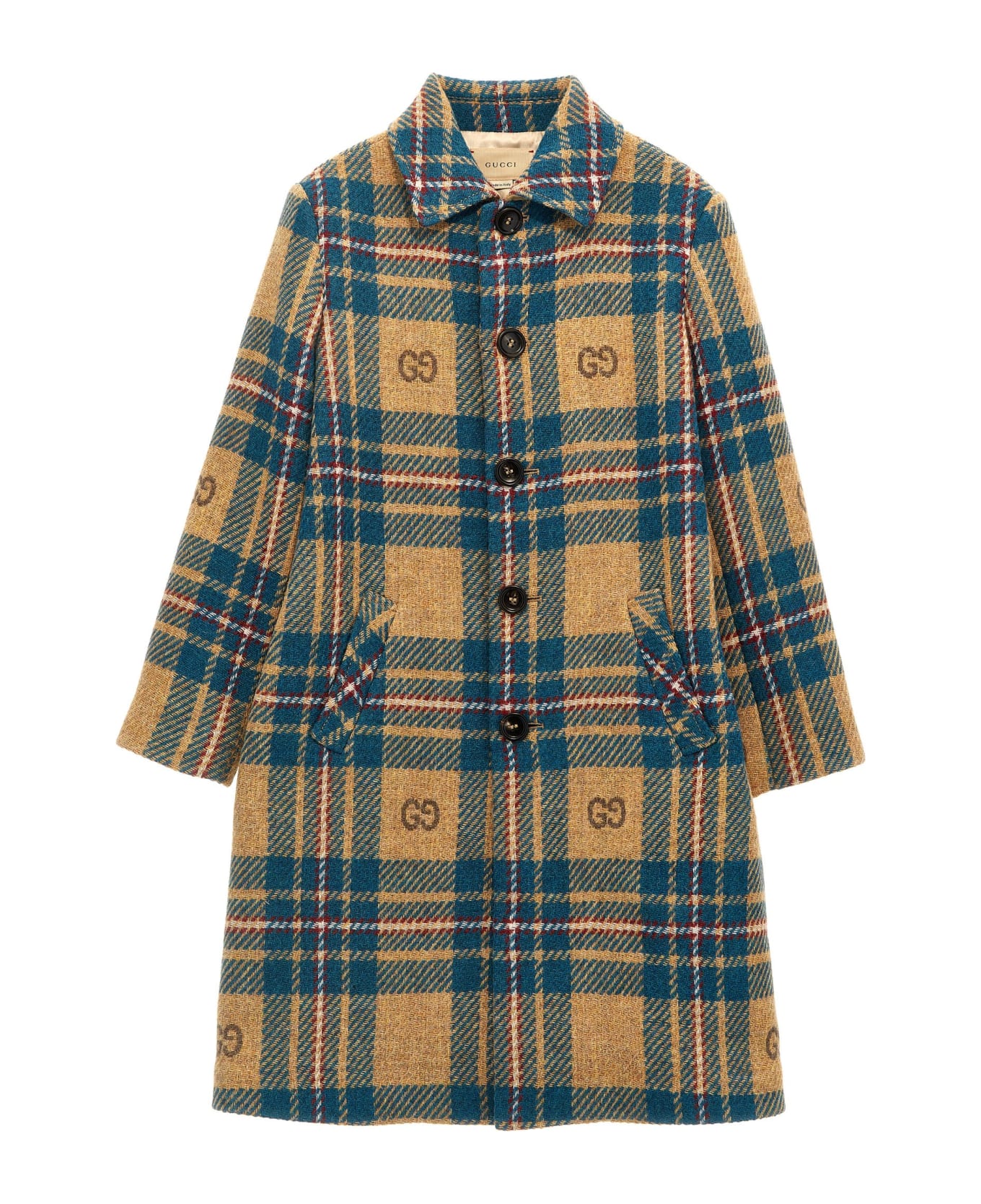 Gucci Tartan Coat - Multicolor