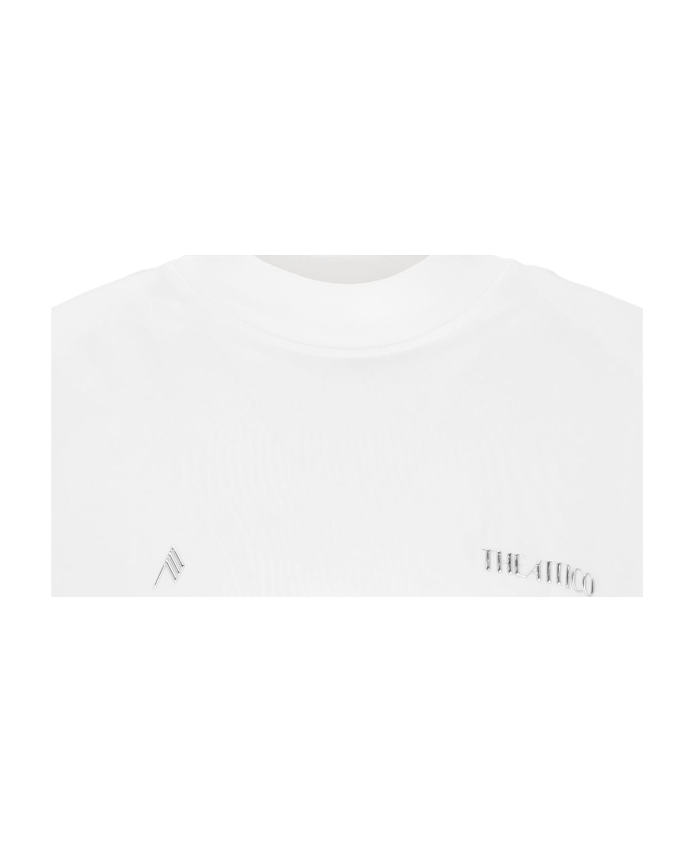 The Attico 'kilie' T-shirt - White