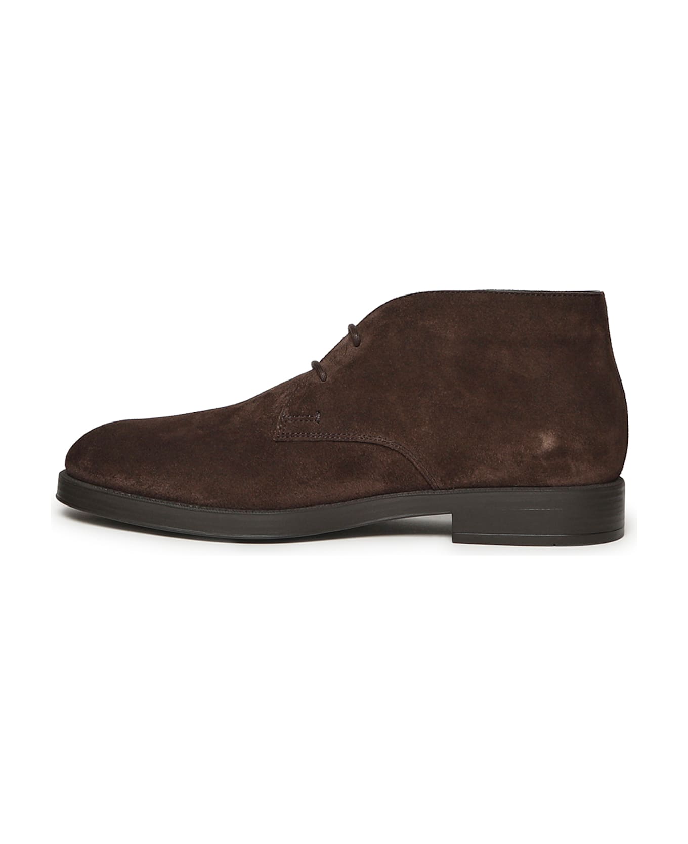 Tod
s Suede Ankle Boot - Brown