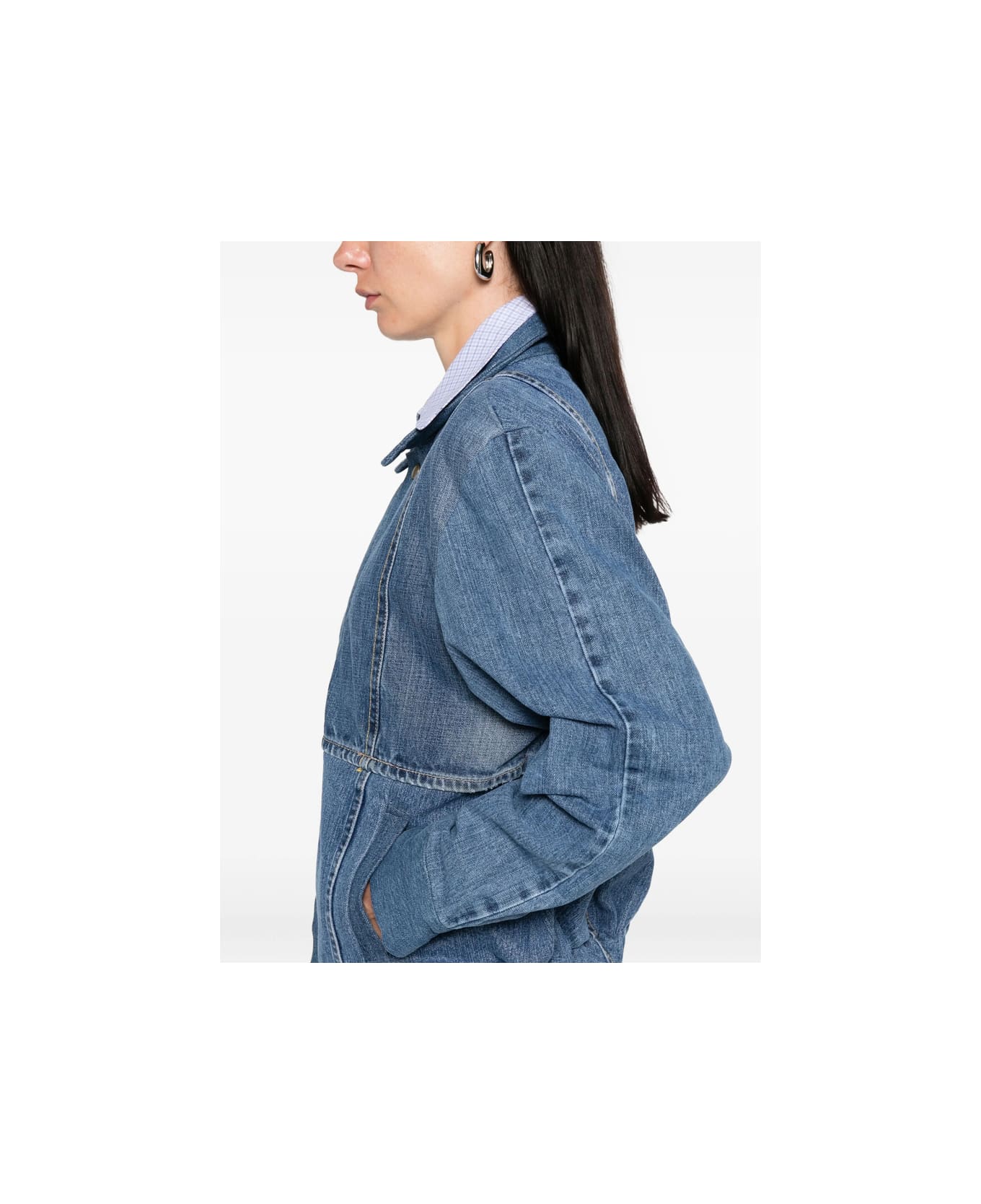 E.L.V. DENIM Outerwear - BLUE