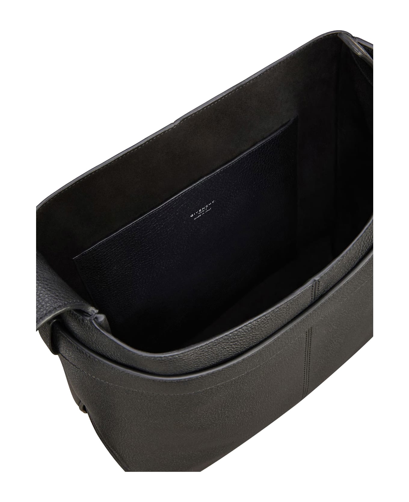 Givenchy Belted Bag Leather Shoulder Bag - Black
