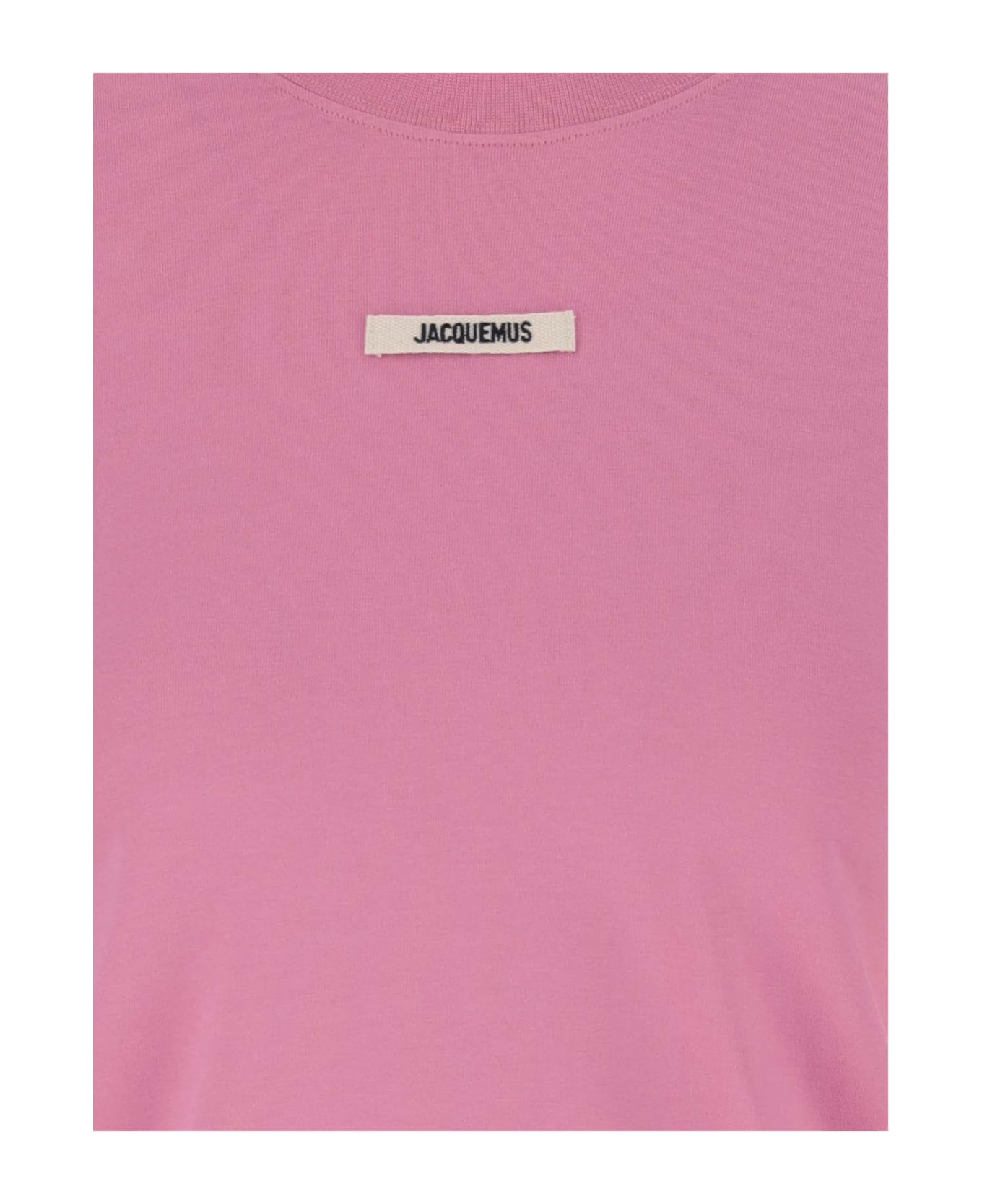 Jacquemus Le T-shirt Gros Grain Manches Longues - Pink