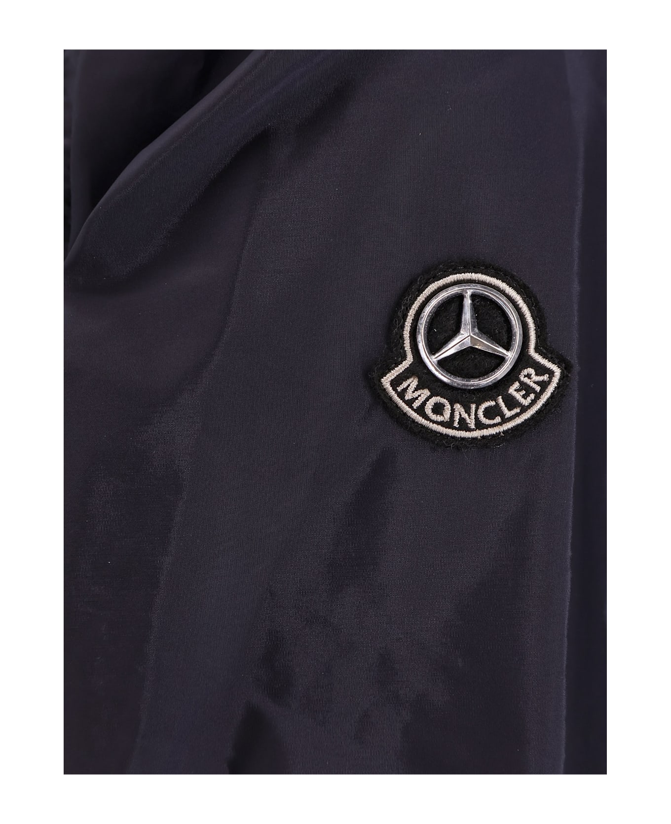 Moncler Genius Sopdu 3 Moncler Mercedes-benz Designed By Nigoldeneye Nylon Jacket - Blue