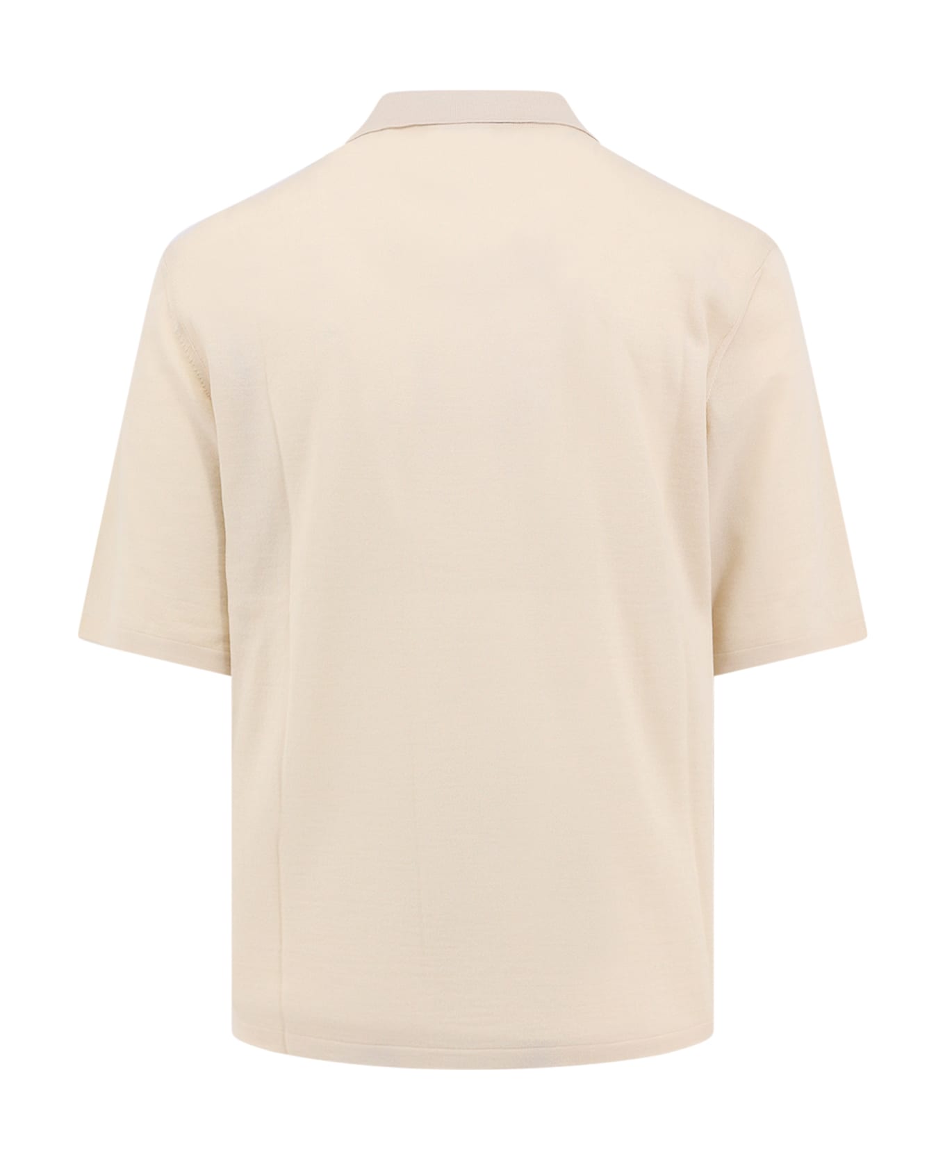 Saint Laurent "cassandre Polo Shirt" - Beige