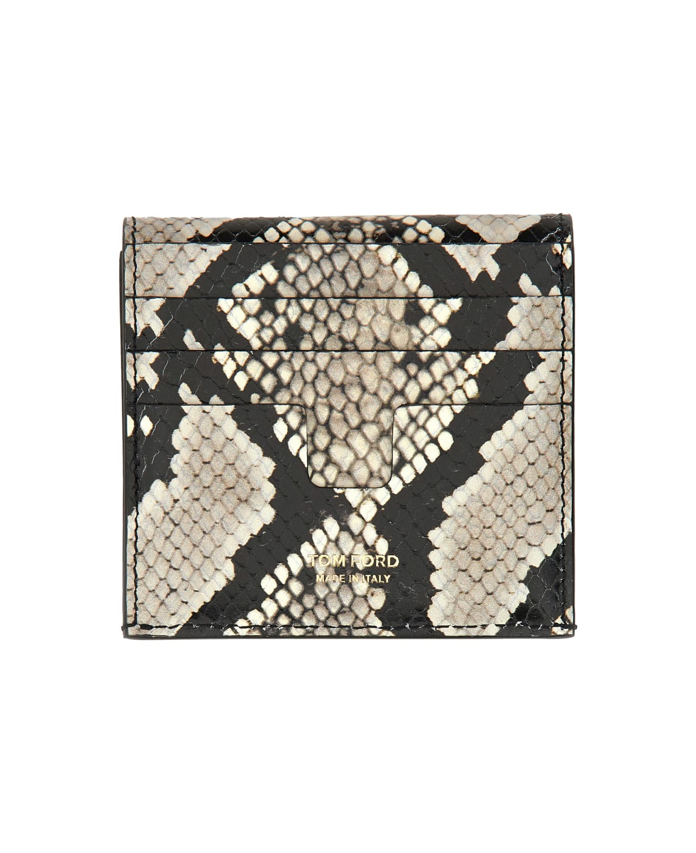 Tom Ford Leather Card Holder - ANIMALIER