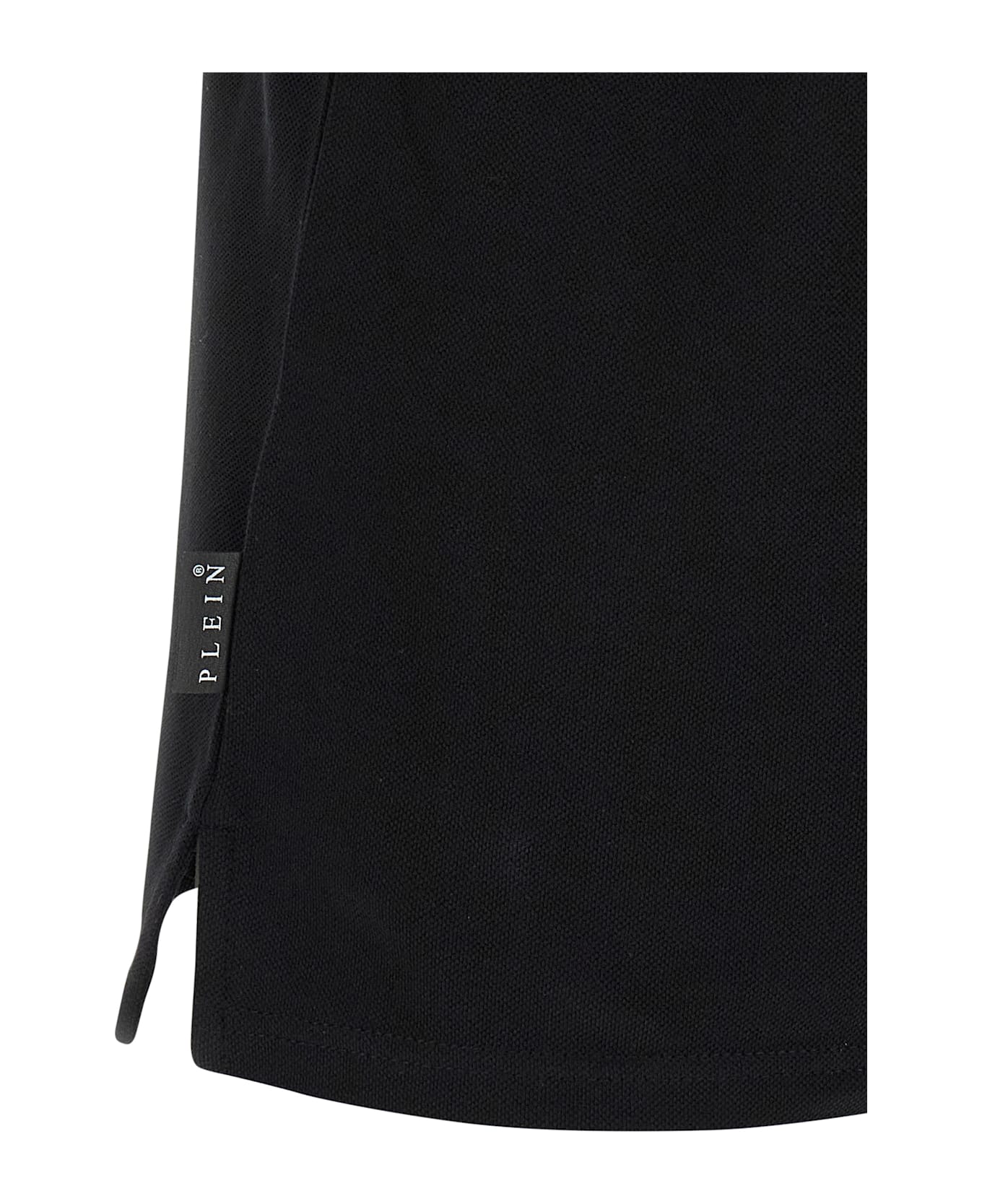 Philipp Plein 'skull & Bones' Polo Shirt - Black  