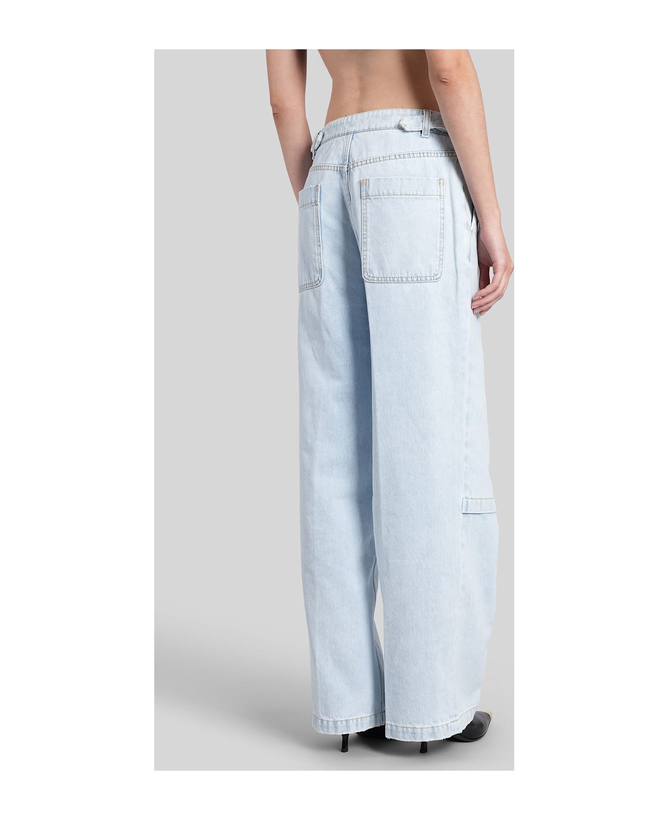 Lanvin Jeans In Blue Denim - blue