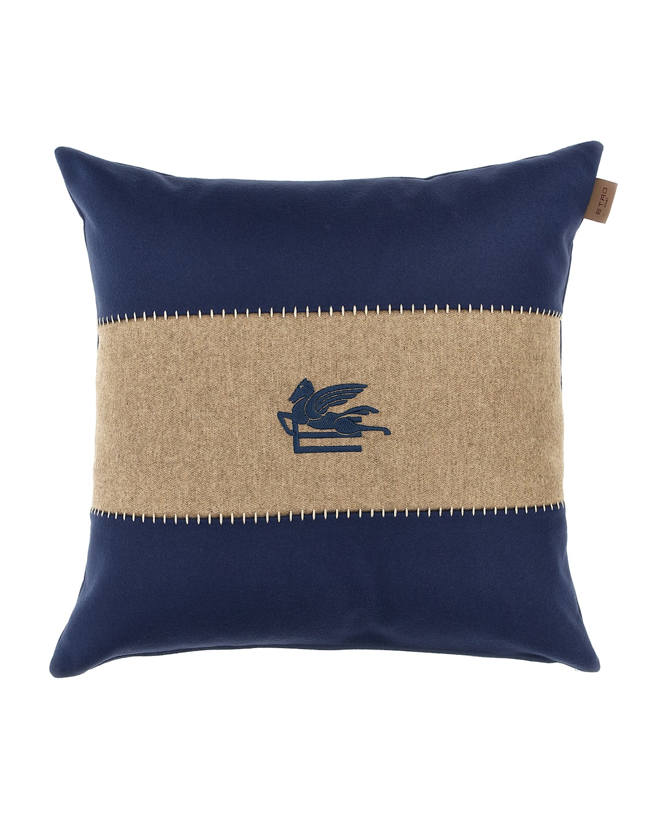 Etro 'pegaso' Cushion - Blue