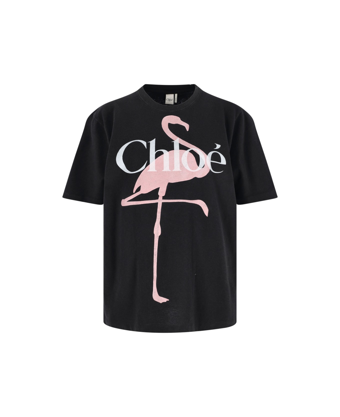 Chloé Logo T-shirt - Black  