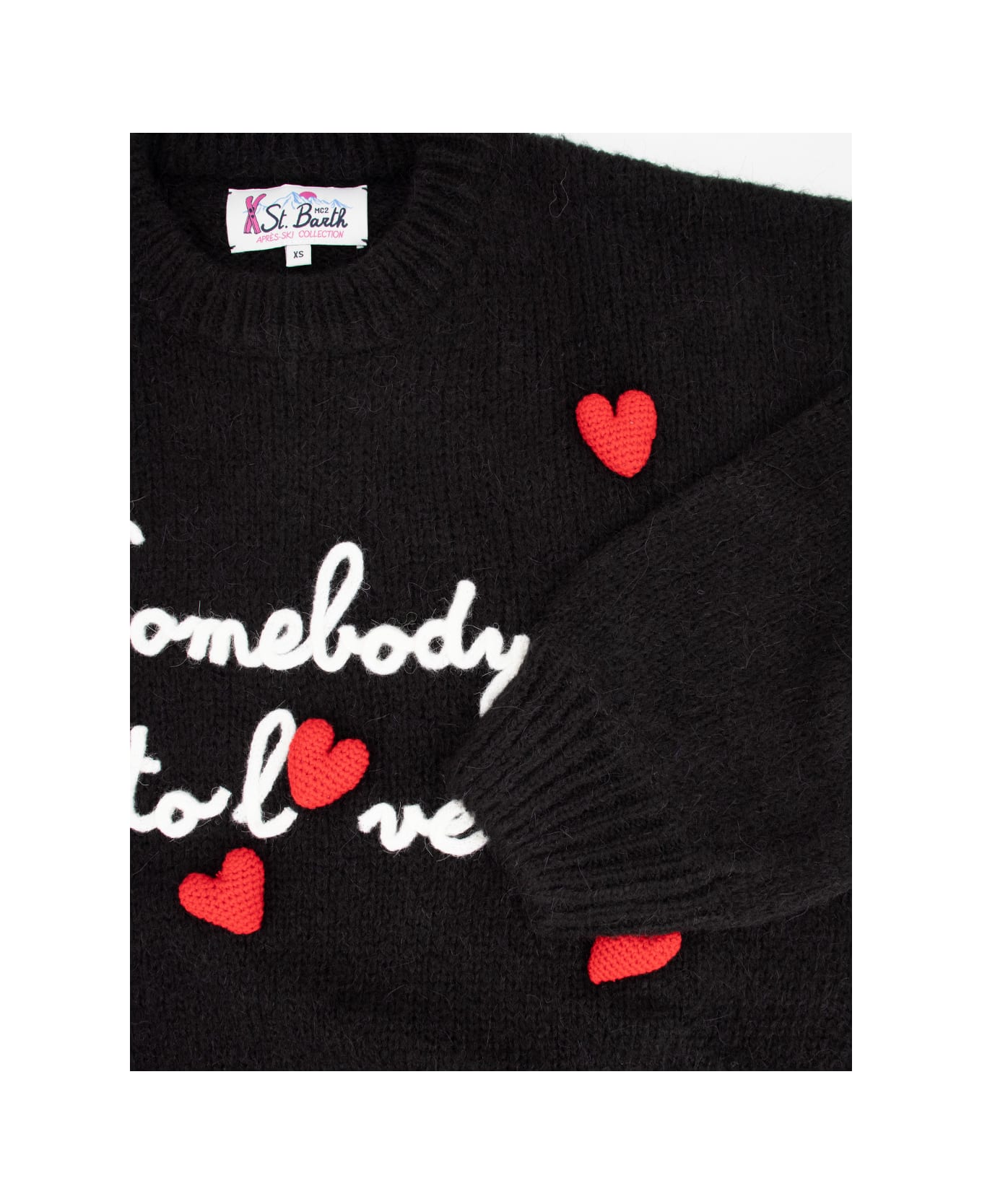 MC2 Saint Barth Pullover - SOMEBODY 00 HEART PATCH