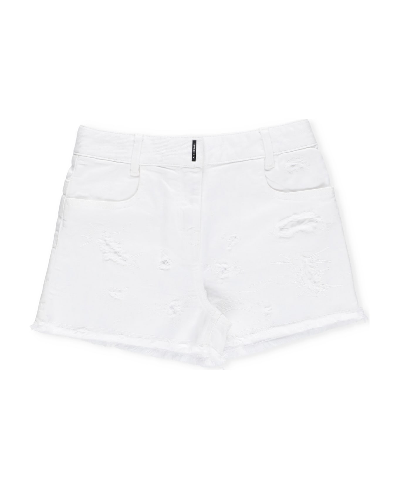 Givenchy Denim Shorts - White