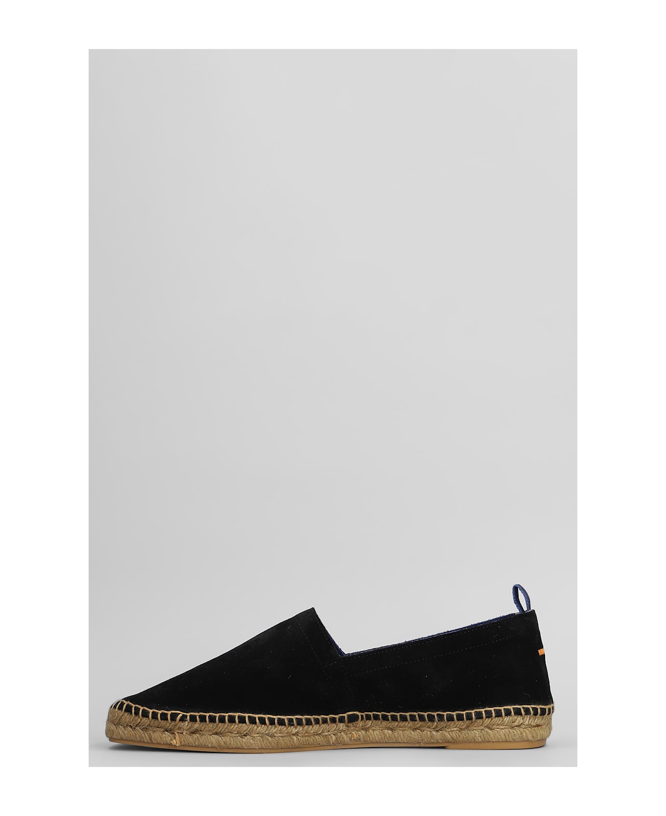 Castañer Pablo T-186 Espadrilles In Black Suede - black
