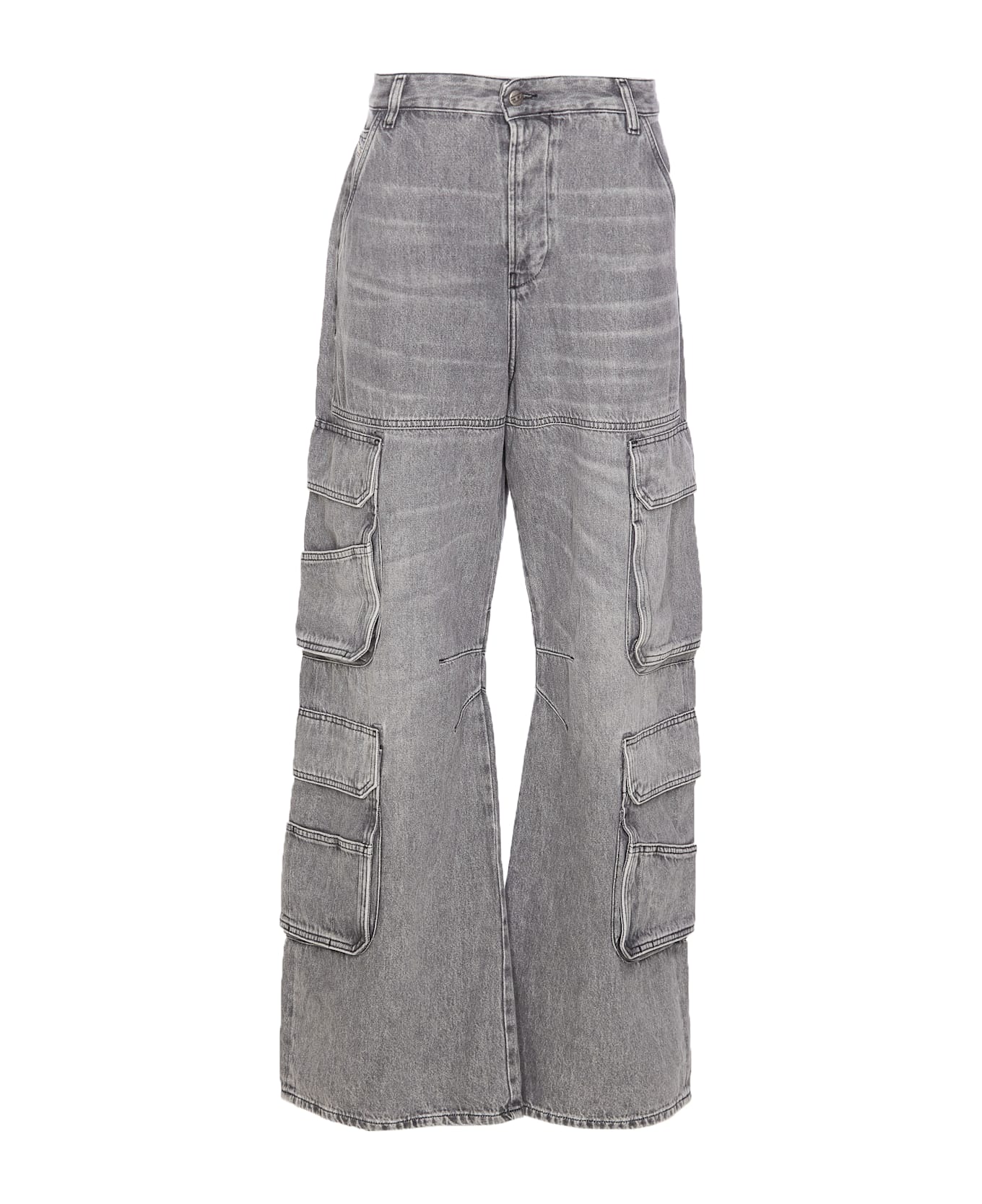 Diesel D-sire-cargo Jeans - Grey