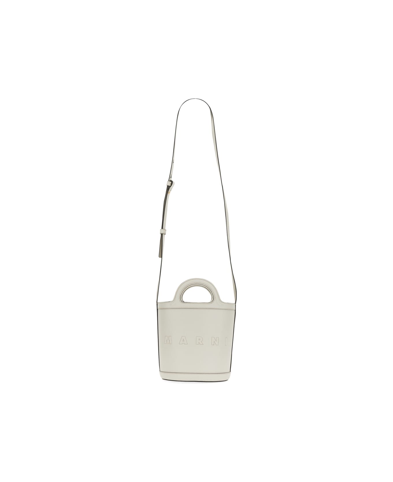 Marni Tropicalia Small Bucket Bag - White