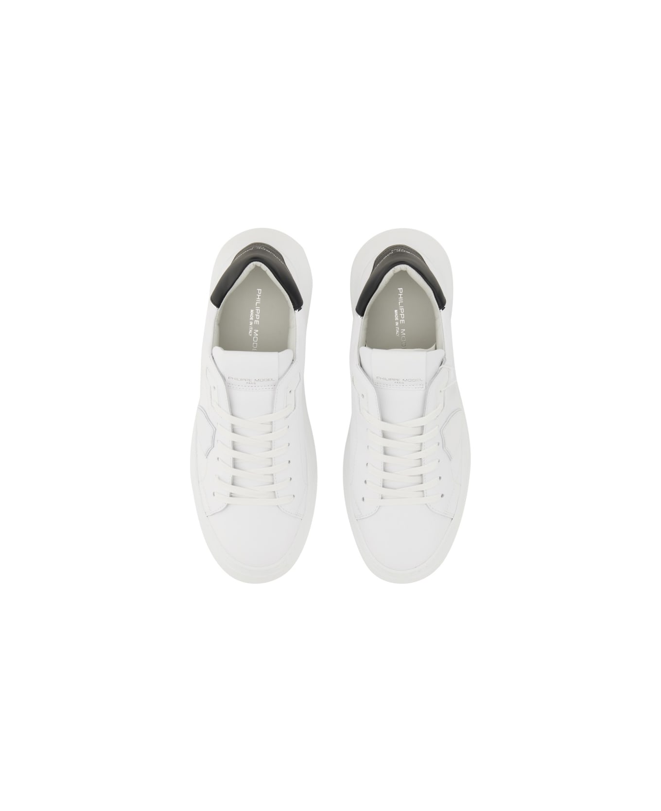Philippe Model Sneaker Temple Low - WHITE