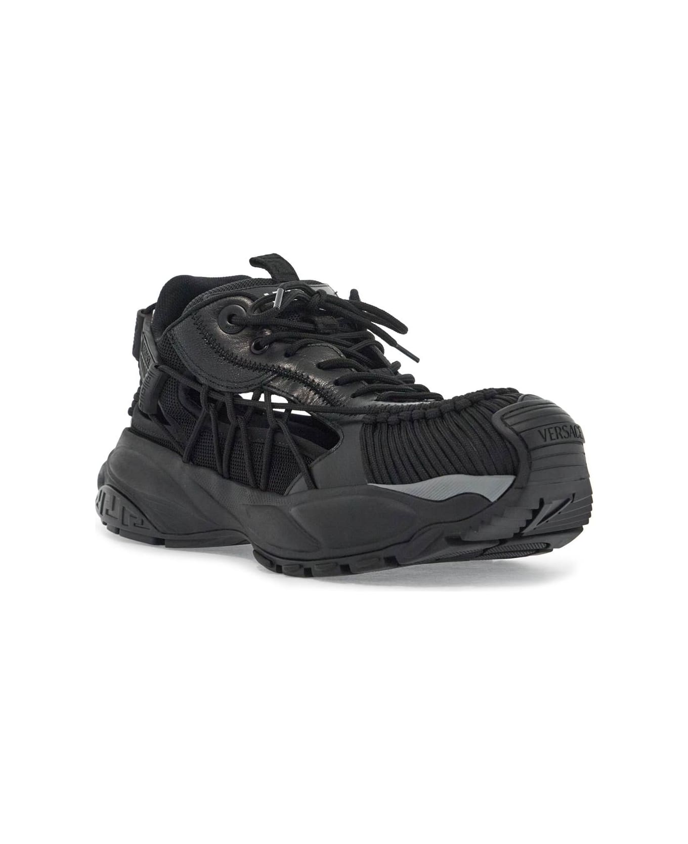 Versace Black Sneakers - BLACK (Black)