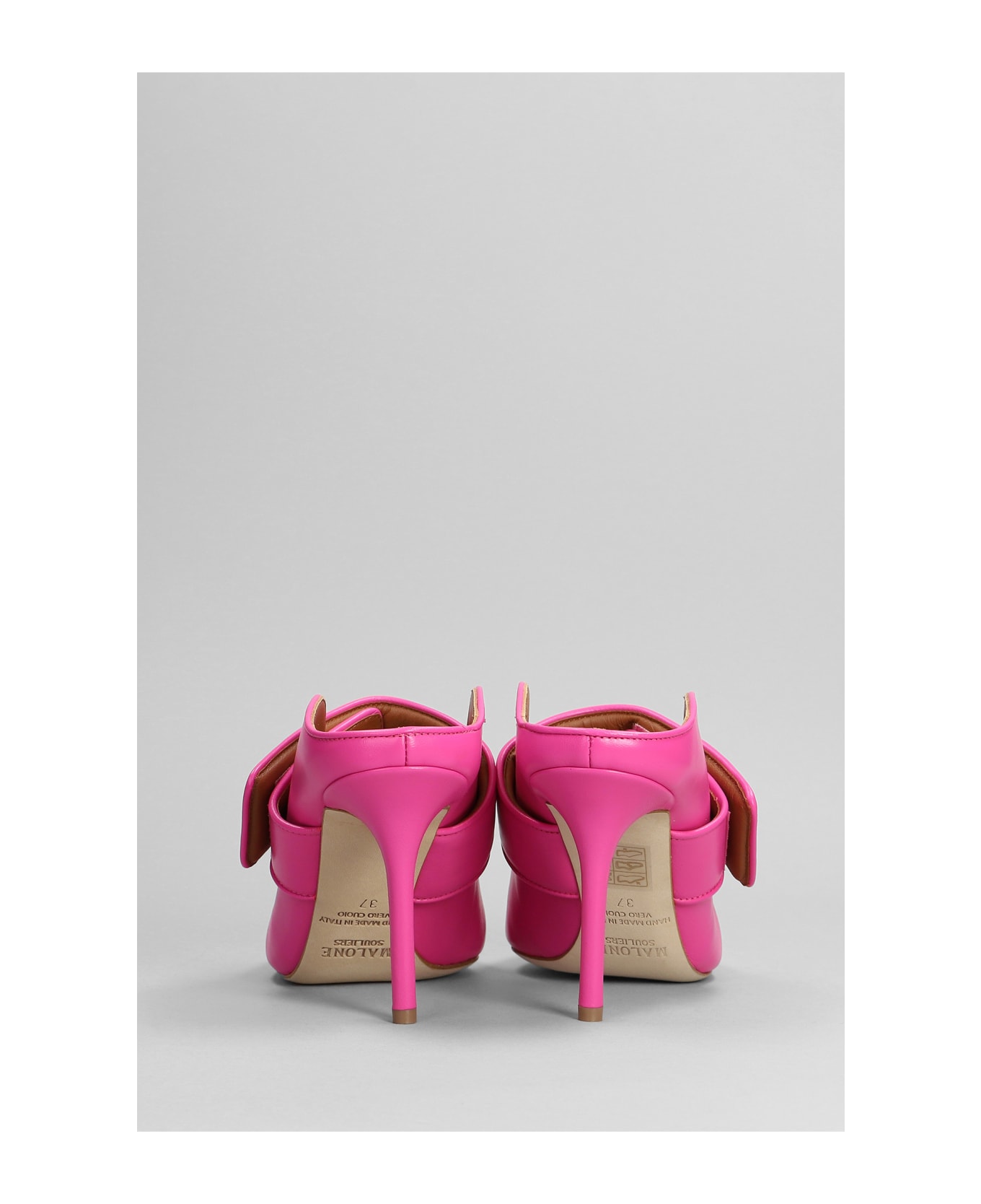 Malone Souliers Helene Pumps In Rose-pink Leather - rose-pink