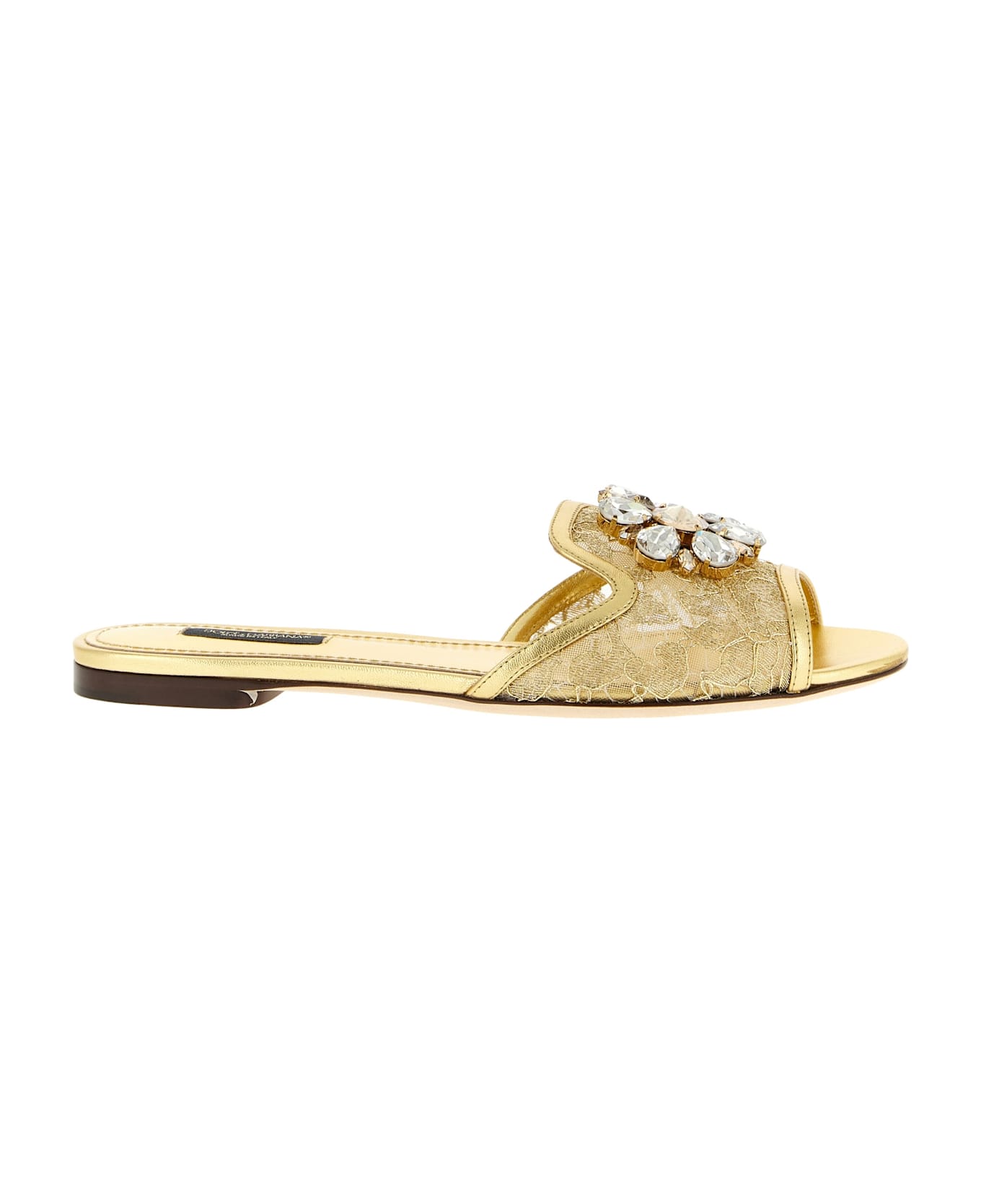 Dolce & Gabbana 'taormina' Sandals - Gold