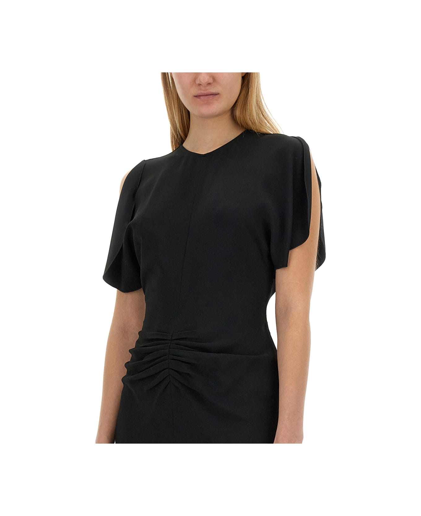 Victoria Beckham Midi Dress - BLACK