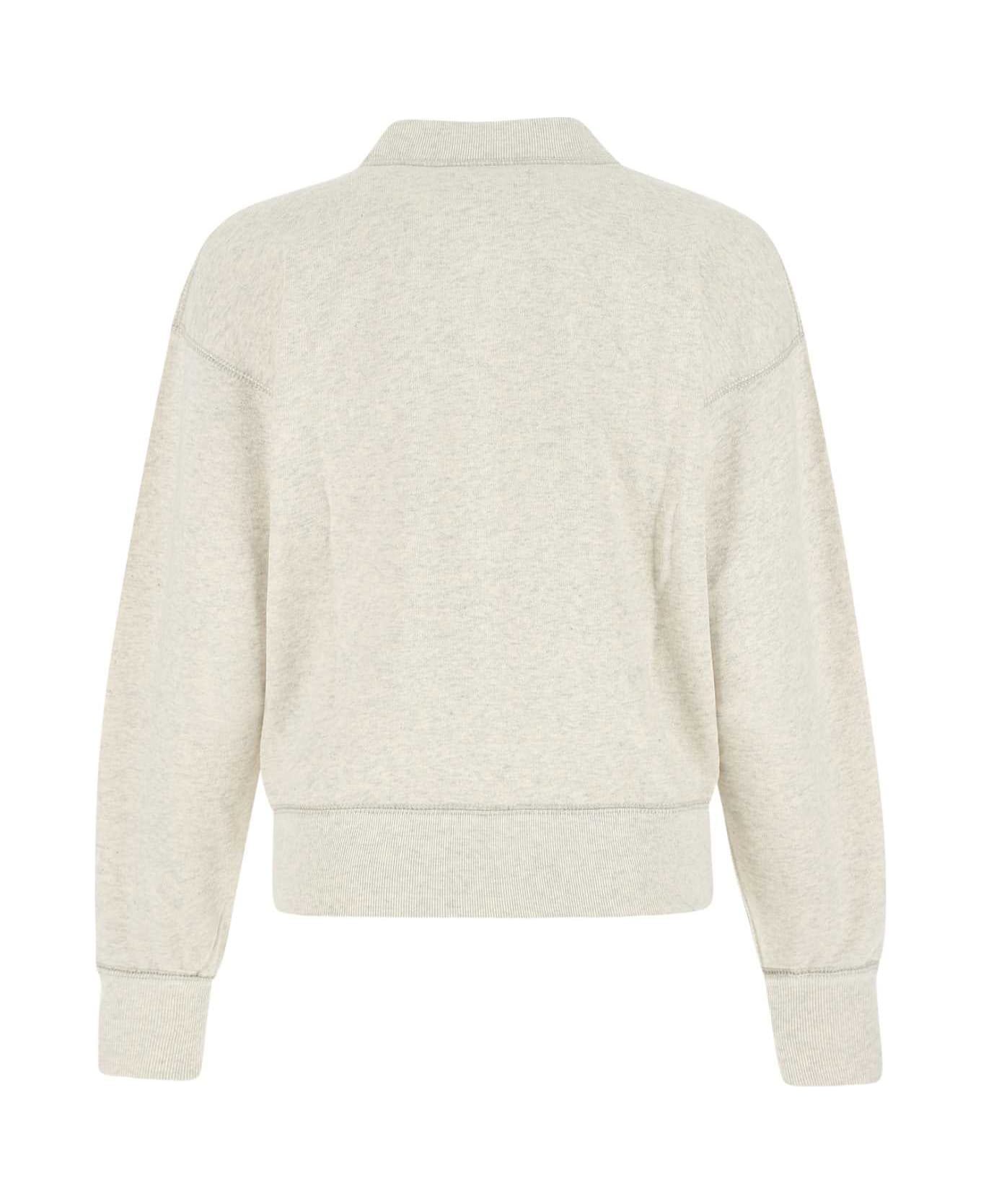 Marant Étoile Melange Sand Cotton Blend Moby Sweatshirt - Beige