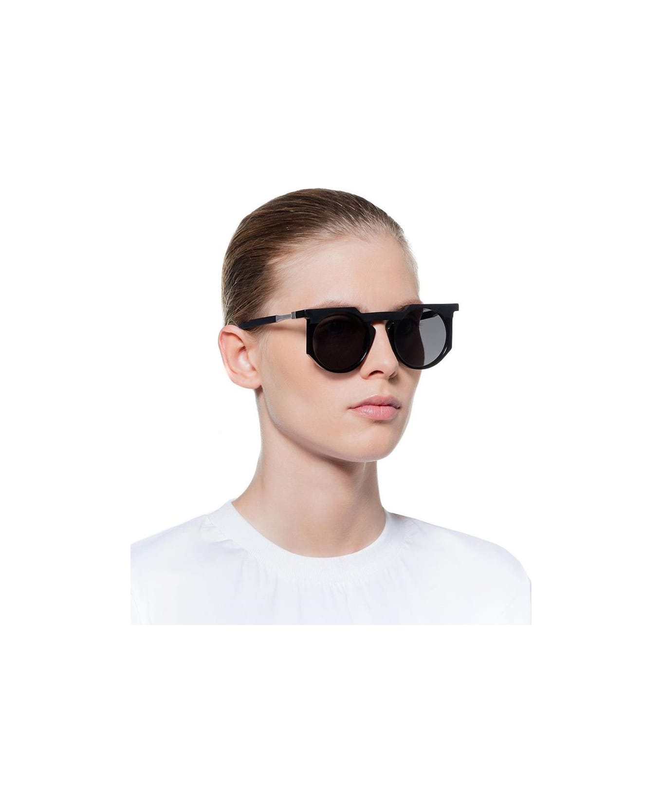 VAVA Wl0026 White Label Black Matte Sunglasses - Nero