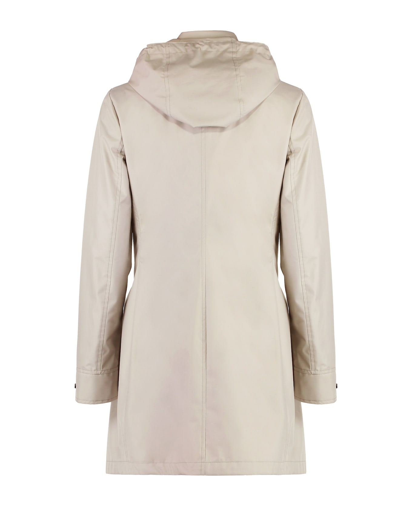 Moorer Percy Technical Fabric Parka - grey
