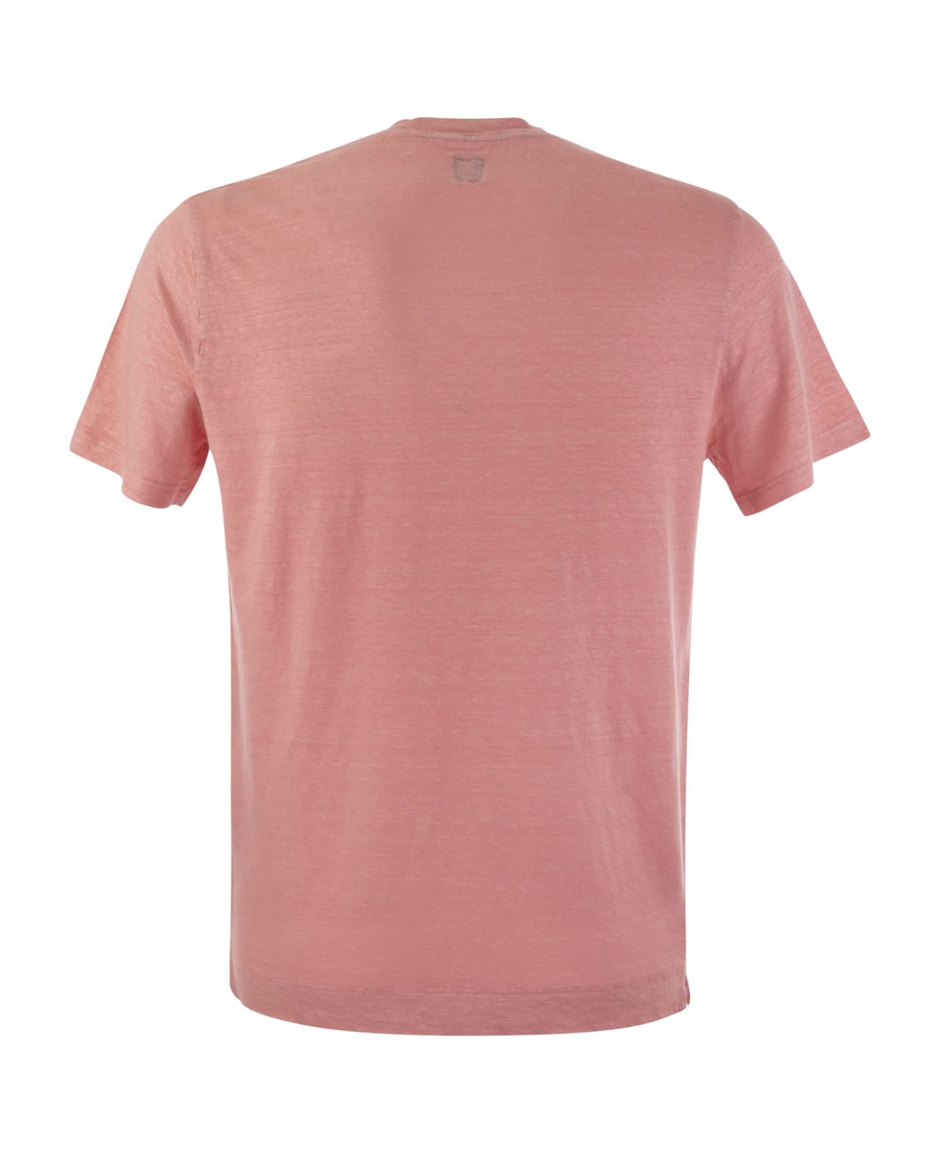 Fedeli Linen Flex T-shirt - Pink シャツ