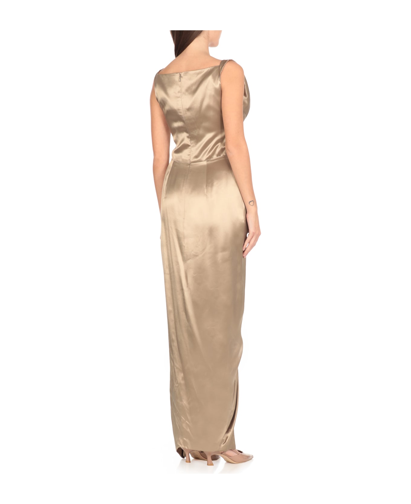 Vivienne Westwood Dress With Vent - Green