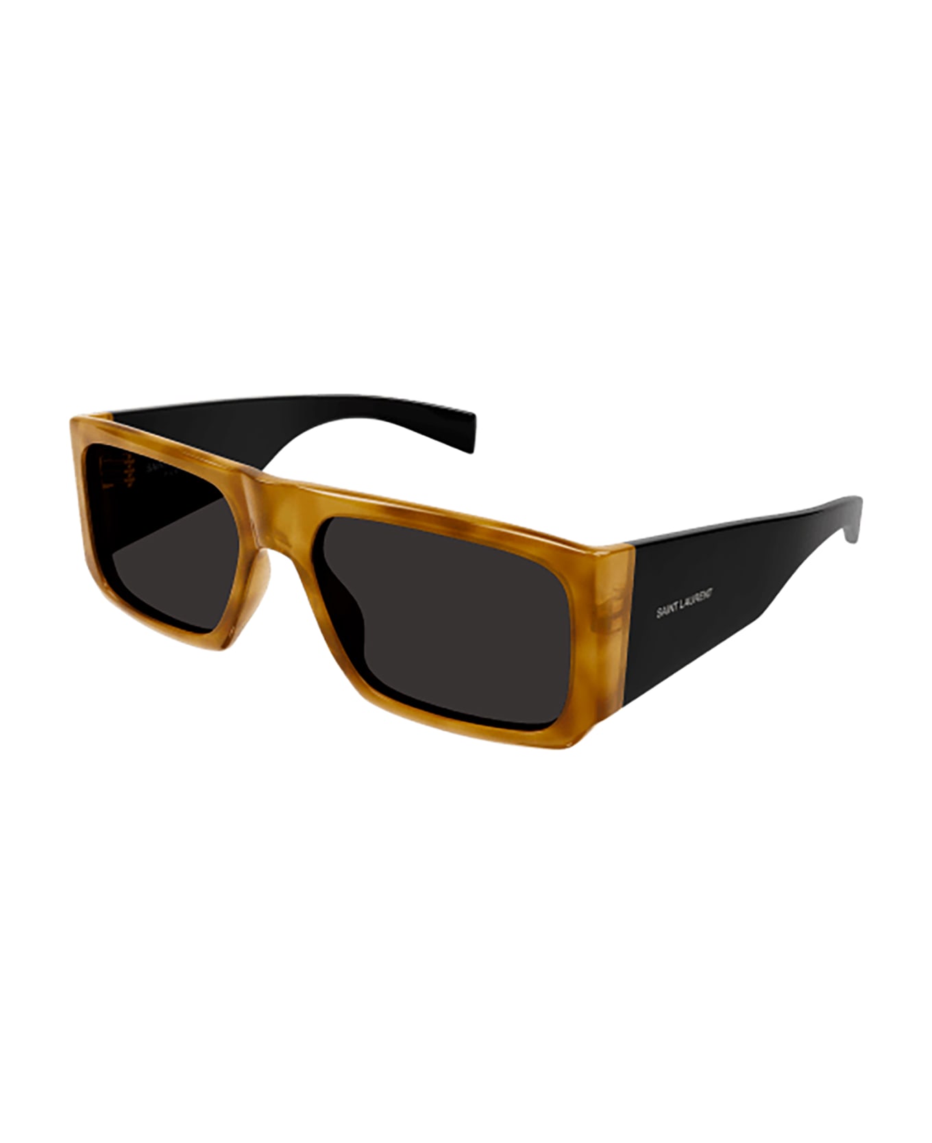 Saint Laurent Eyewear SL 635 ACETATE Sunglasses - Havana Black Black サングラス