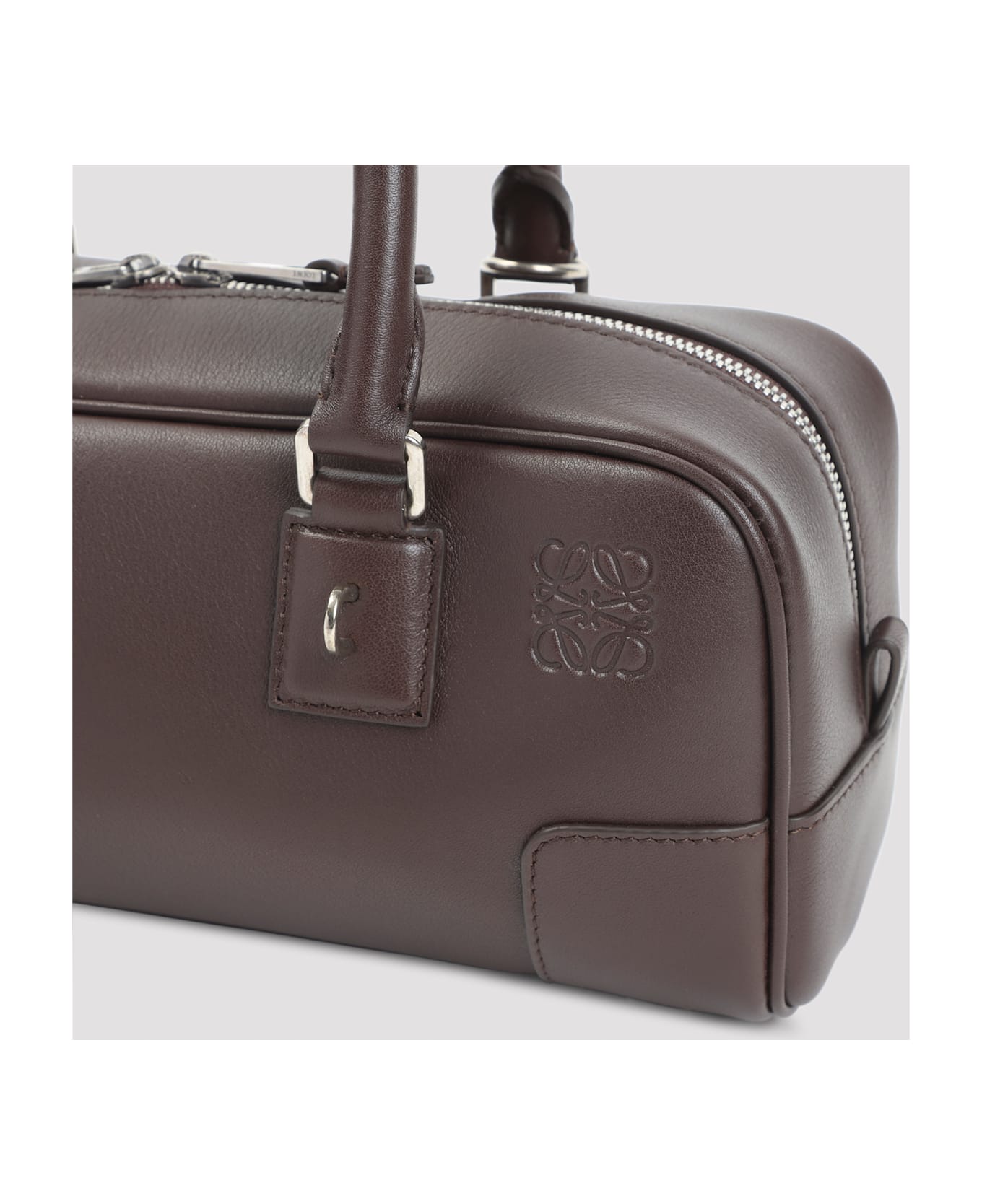 Loewe Amazona 23 Cropped Bag - Dark Brownie