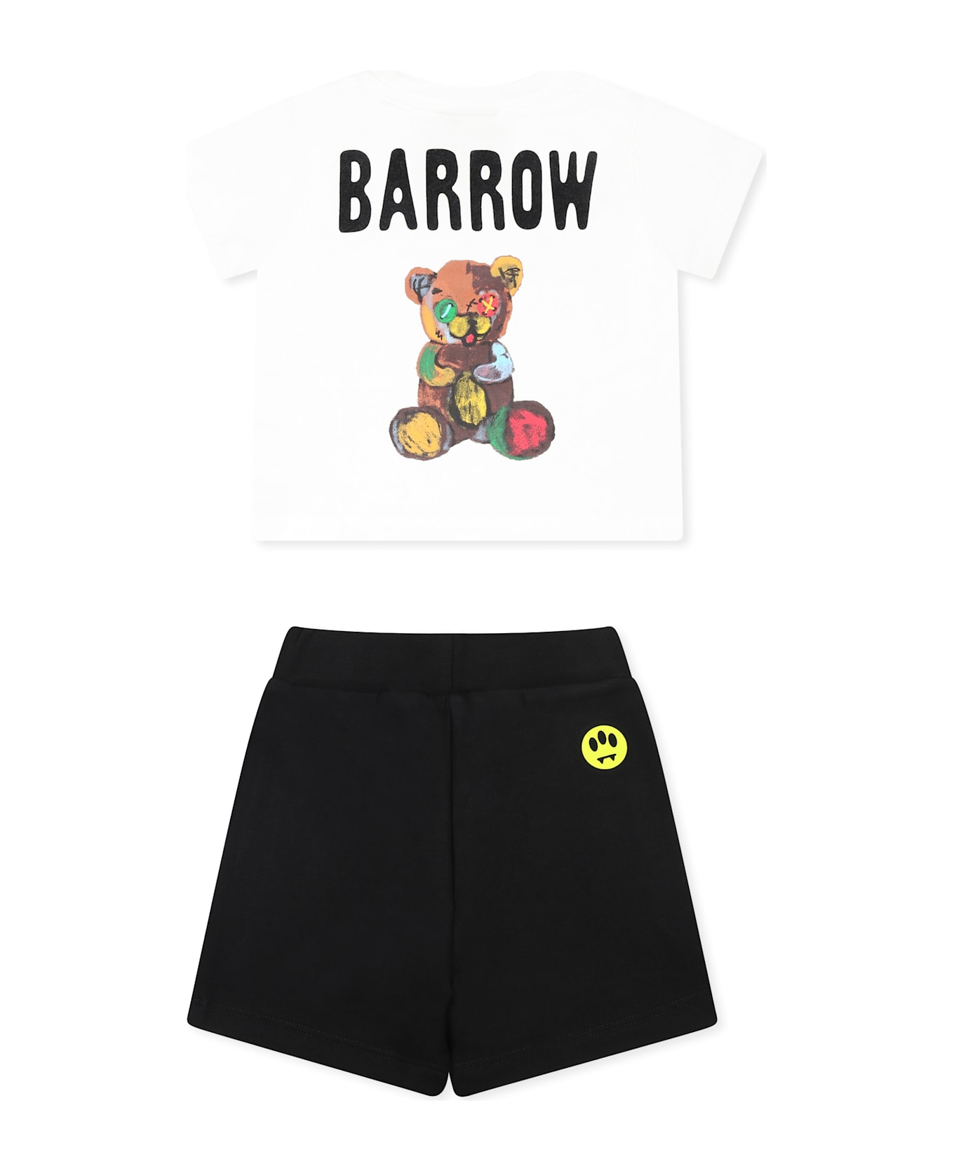 Barrow Multicolor Suit For Babykids With Bear Print - Multicolor