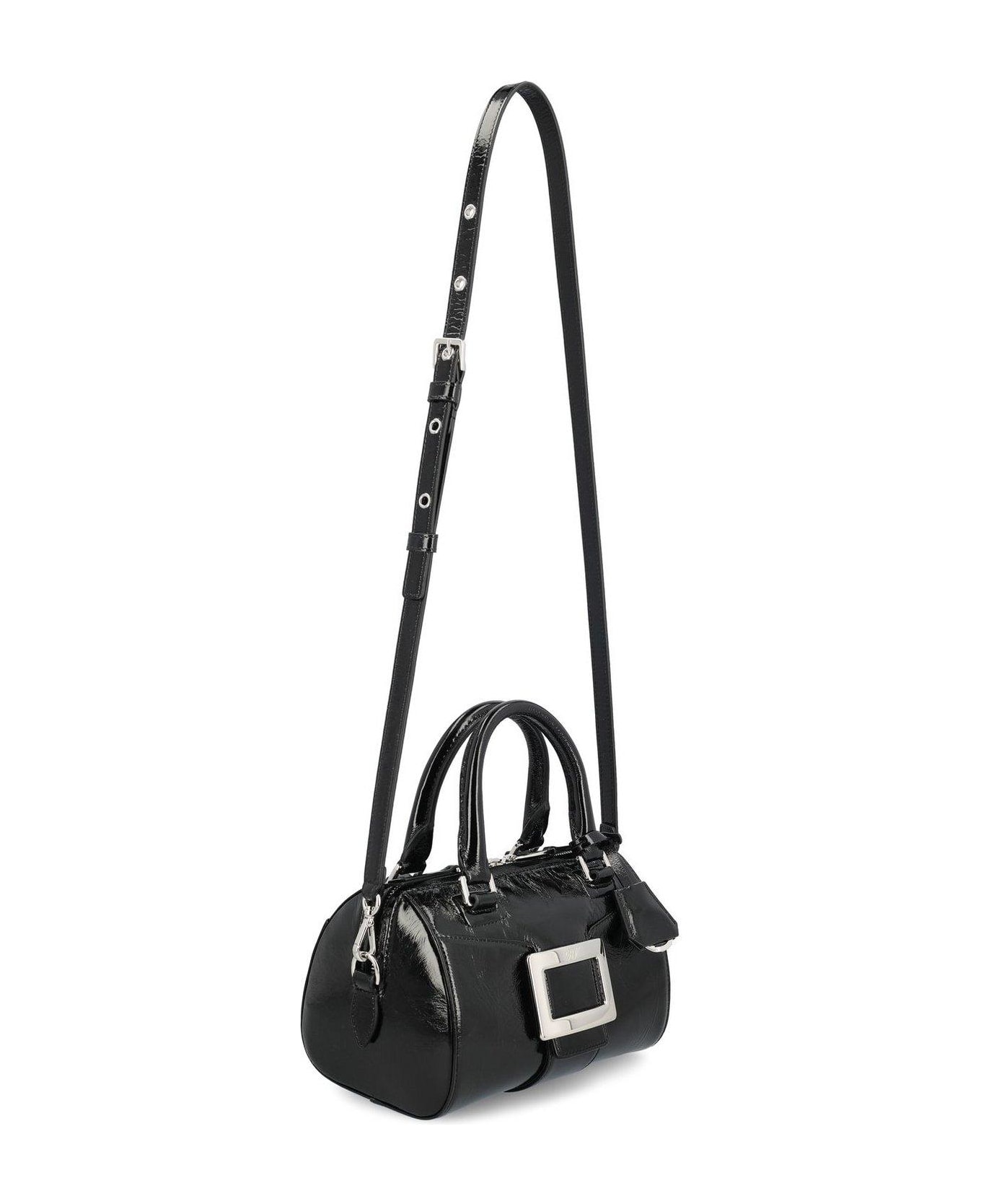 Roger Vivier Belle Vivier Mini Bowling Bag - NERO