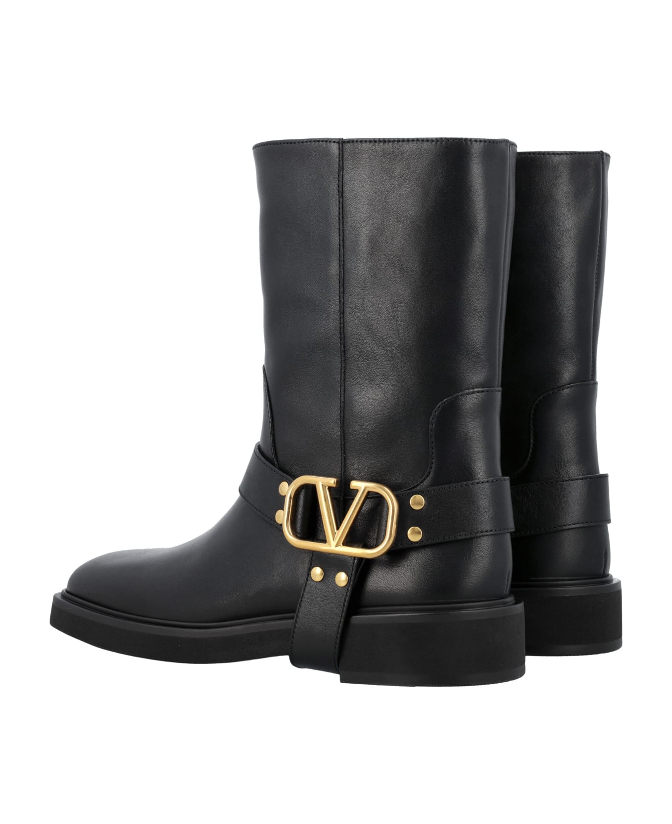 Valentino Garavani 
vlogo Signature
 Ankle Boots - BLACK
