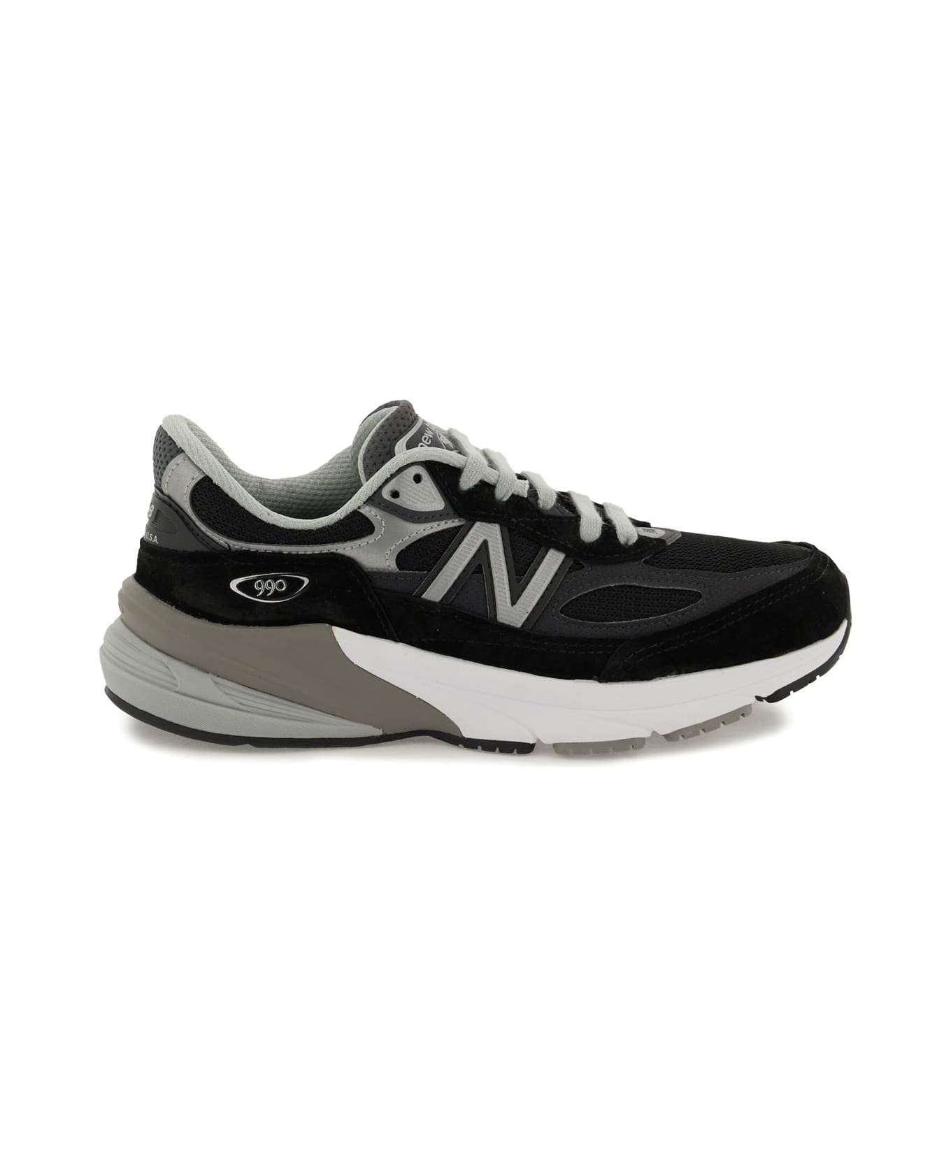 New Balance 'made In Usa 990v6' Sneakers - BLACK (Grey)