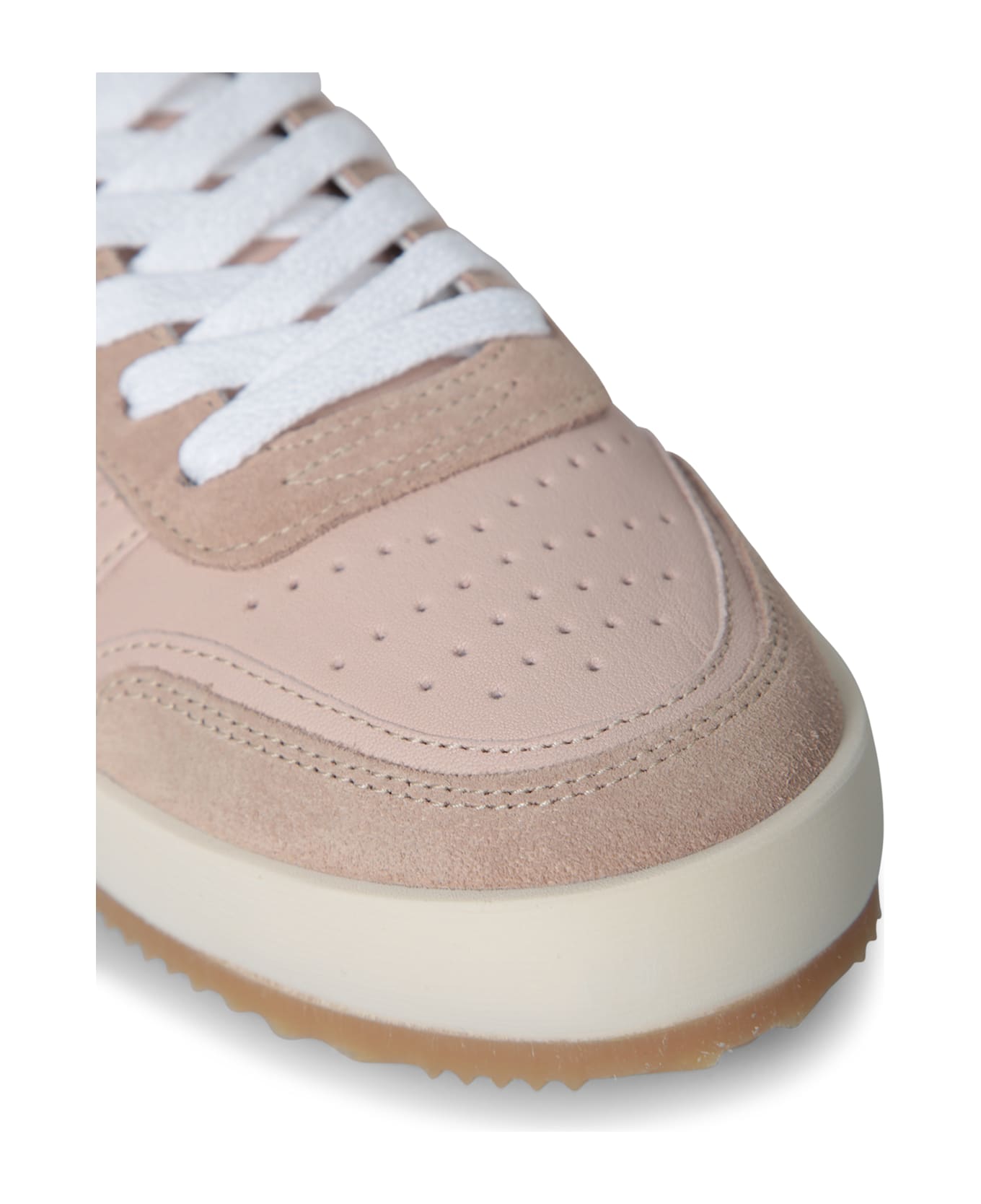 Philippe Model Nice Low Sneakers In Powder Pink - Pink