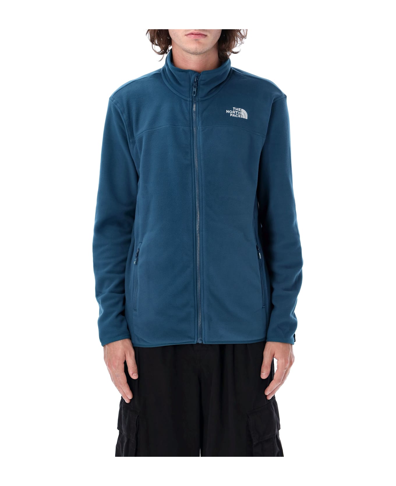 The North Face 100 Glacier Full-zip Fleece - MIDNIGHT PETROL