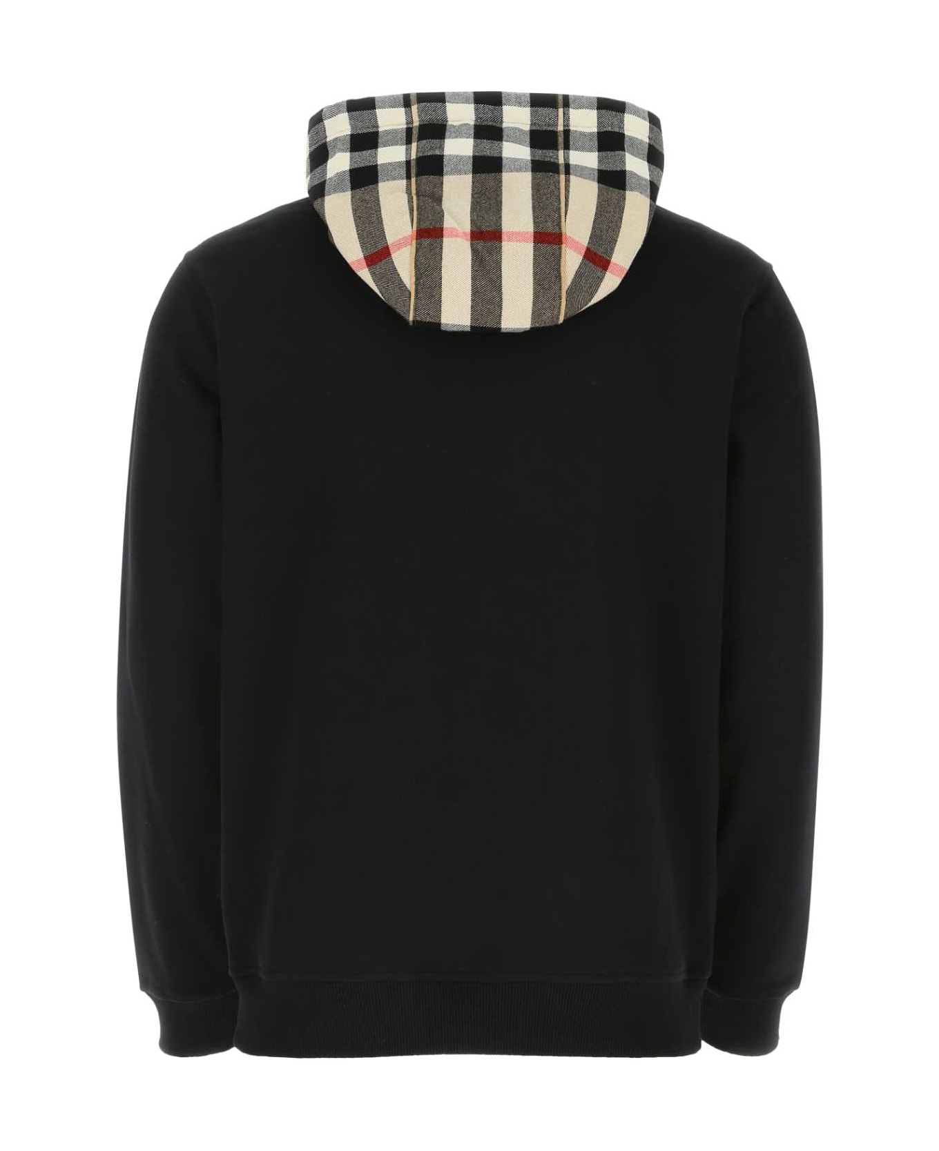 Burberry Black Cotton Sweatshirt - A1189