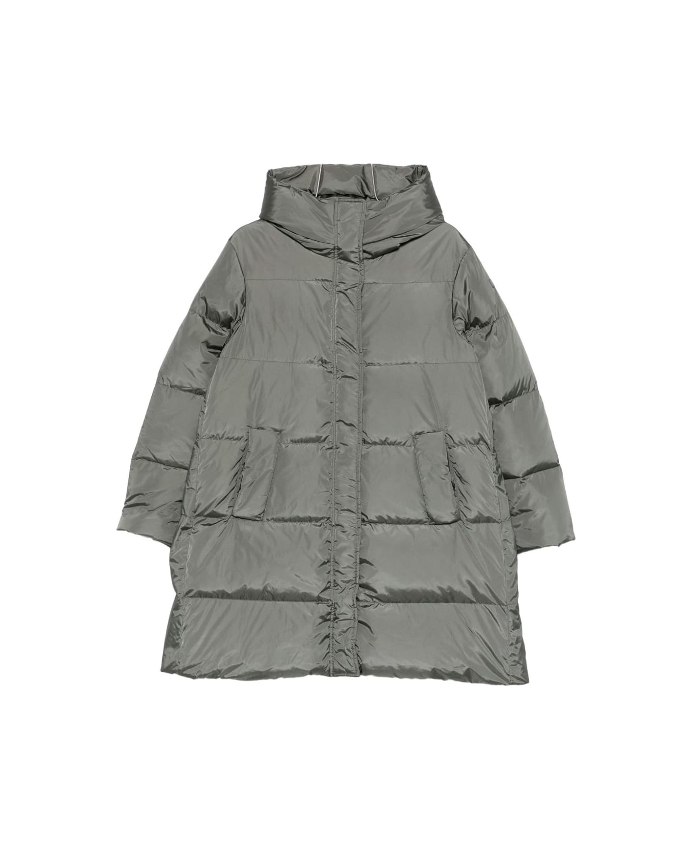 Lempelius Nev Nylon Down Jacket - Grey