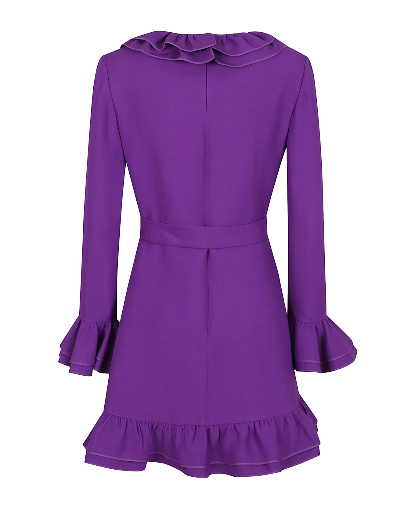 Valentino Garavani Dress Solid - B Purple Orchid