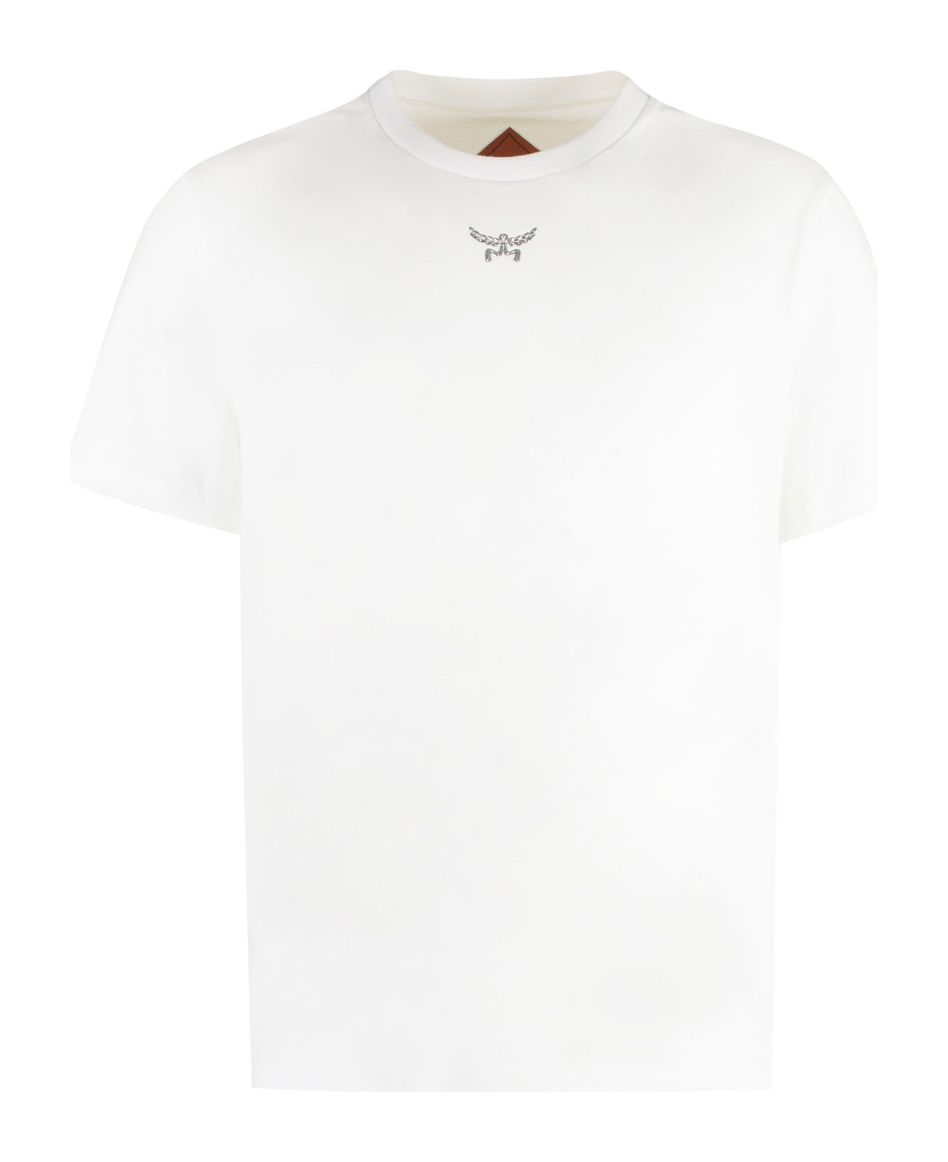 MCM Cotton Crew-neck T-shirt - White