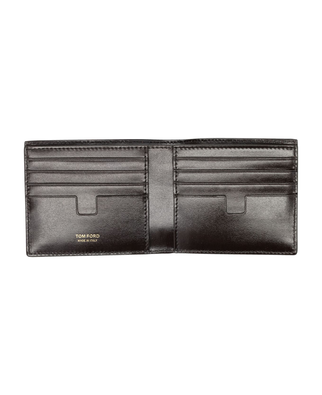 Tom Ford Bifold Wallet Phyton Print - BROWN