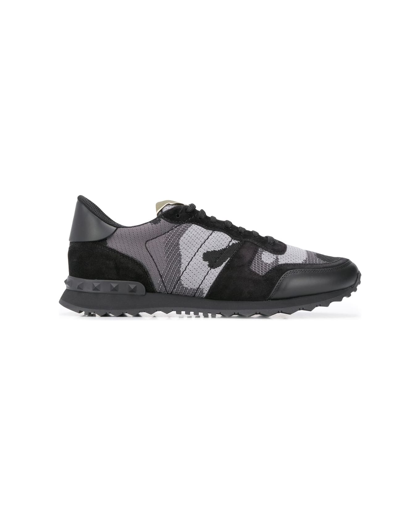 Valentino Garavani Rockrunner Sneakers - Black