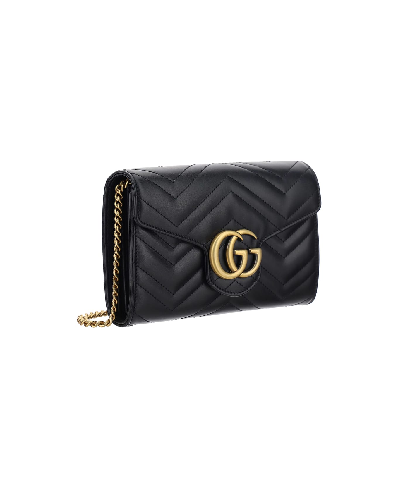 Gucci Marmont Wallet - Nero/nero