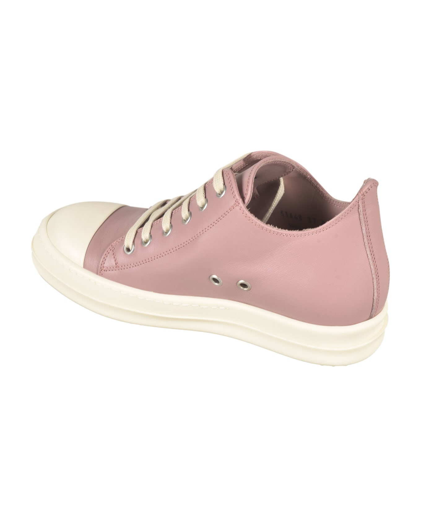 Rick Owens Classic Low Sneakers - Dusty Pink/Milk