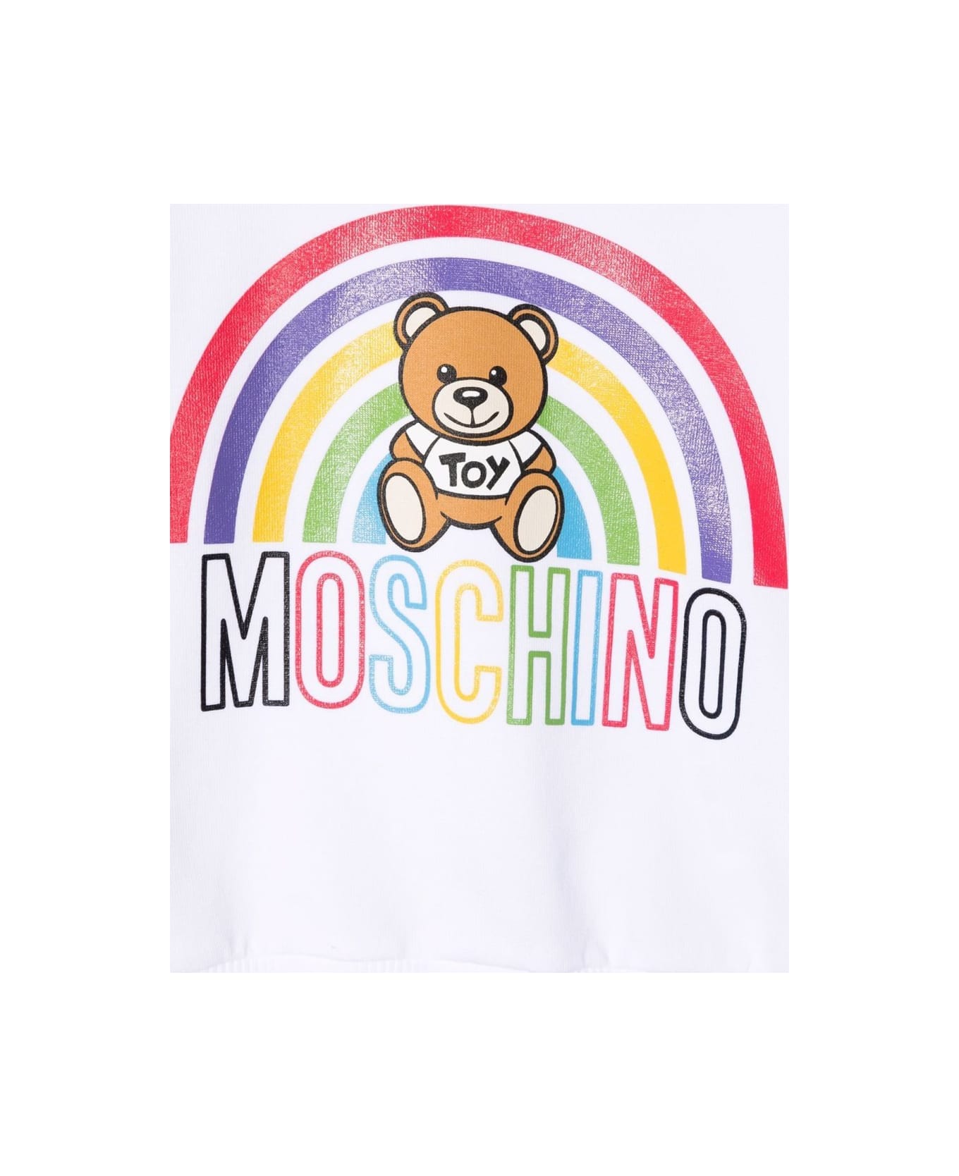 Moschino Girocoll - WHITE ニットウェア＆スウェットシャツ