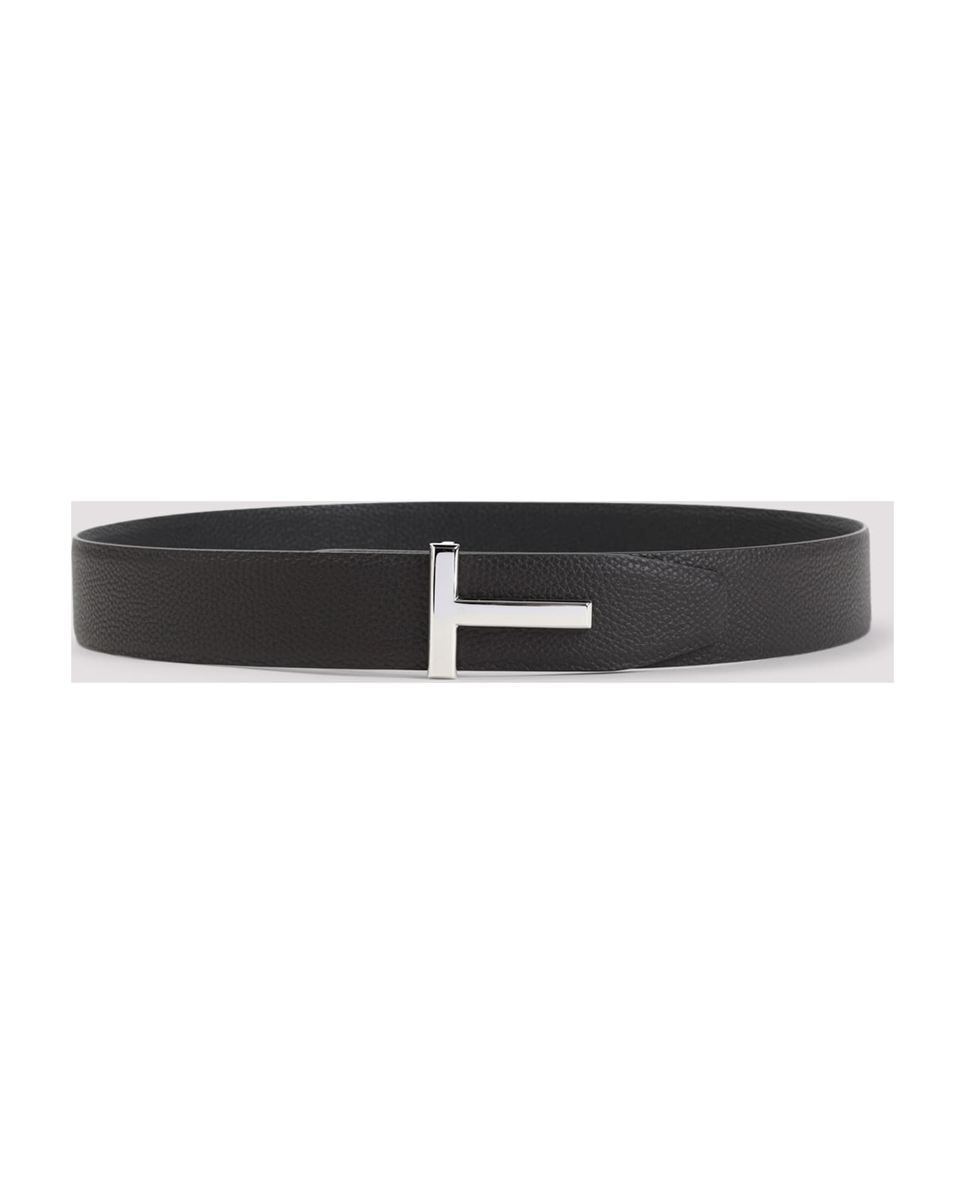 Tom Ford Leather Belt - Brown Black