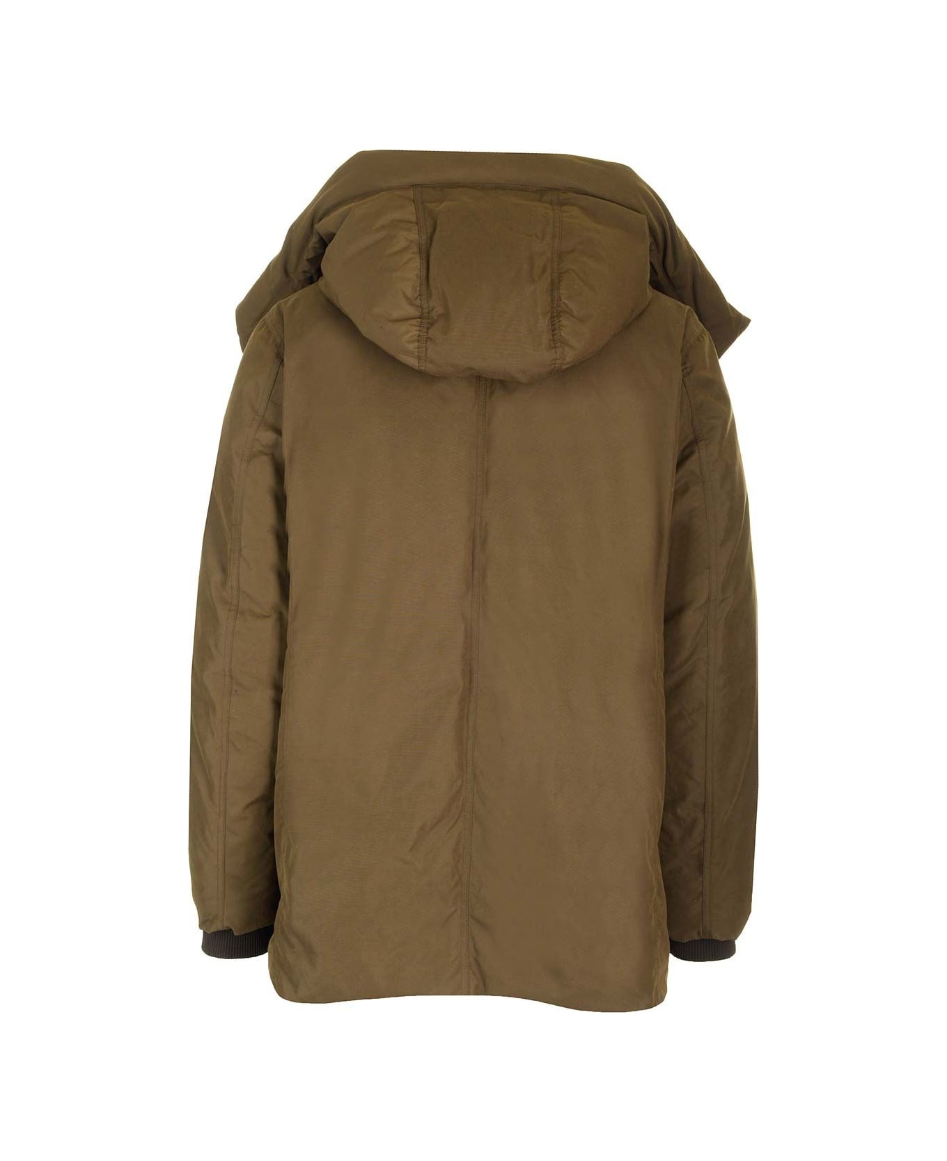 Tom Ford Military Green Parka - GREEN