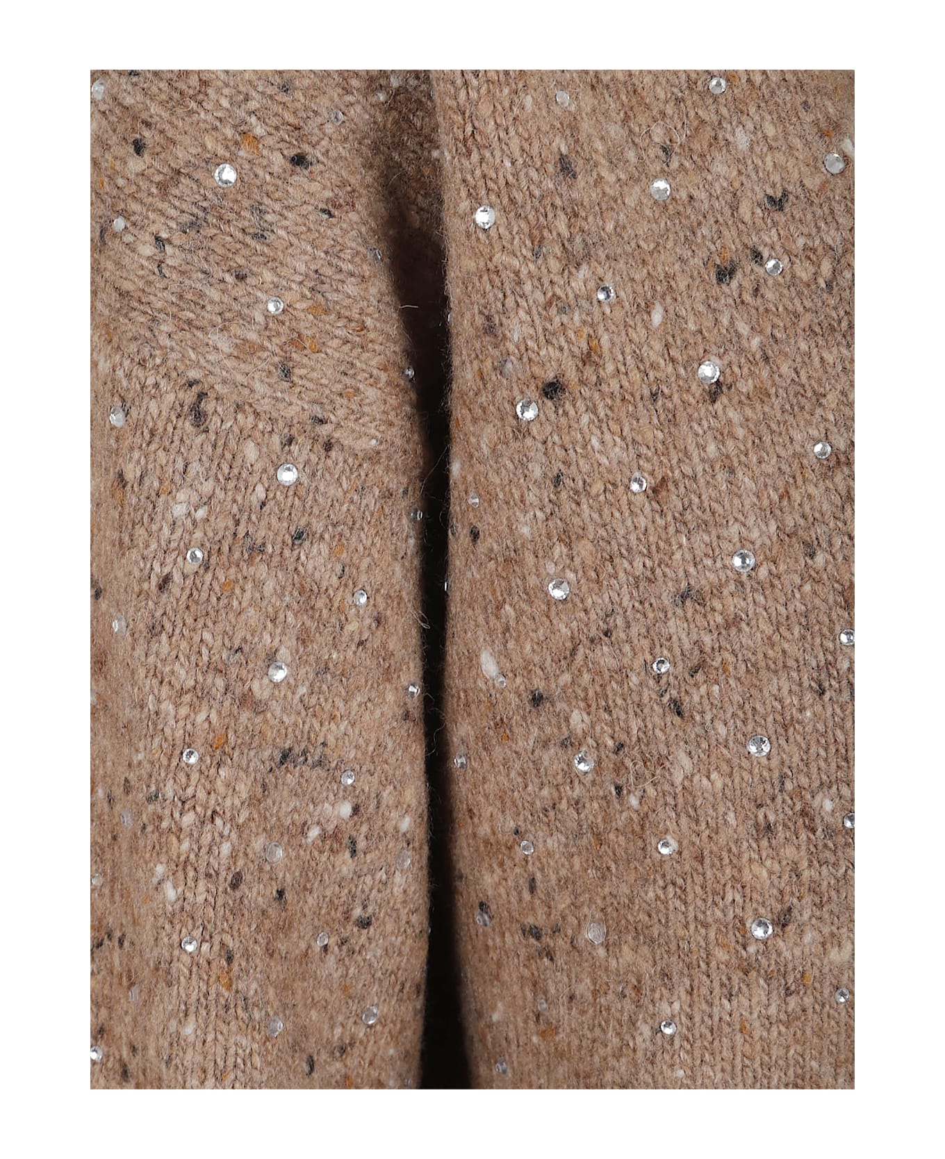 Pinko Nibani Polo Boucle Bottonato F - Z Multi Cammello Bianco