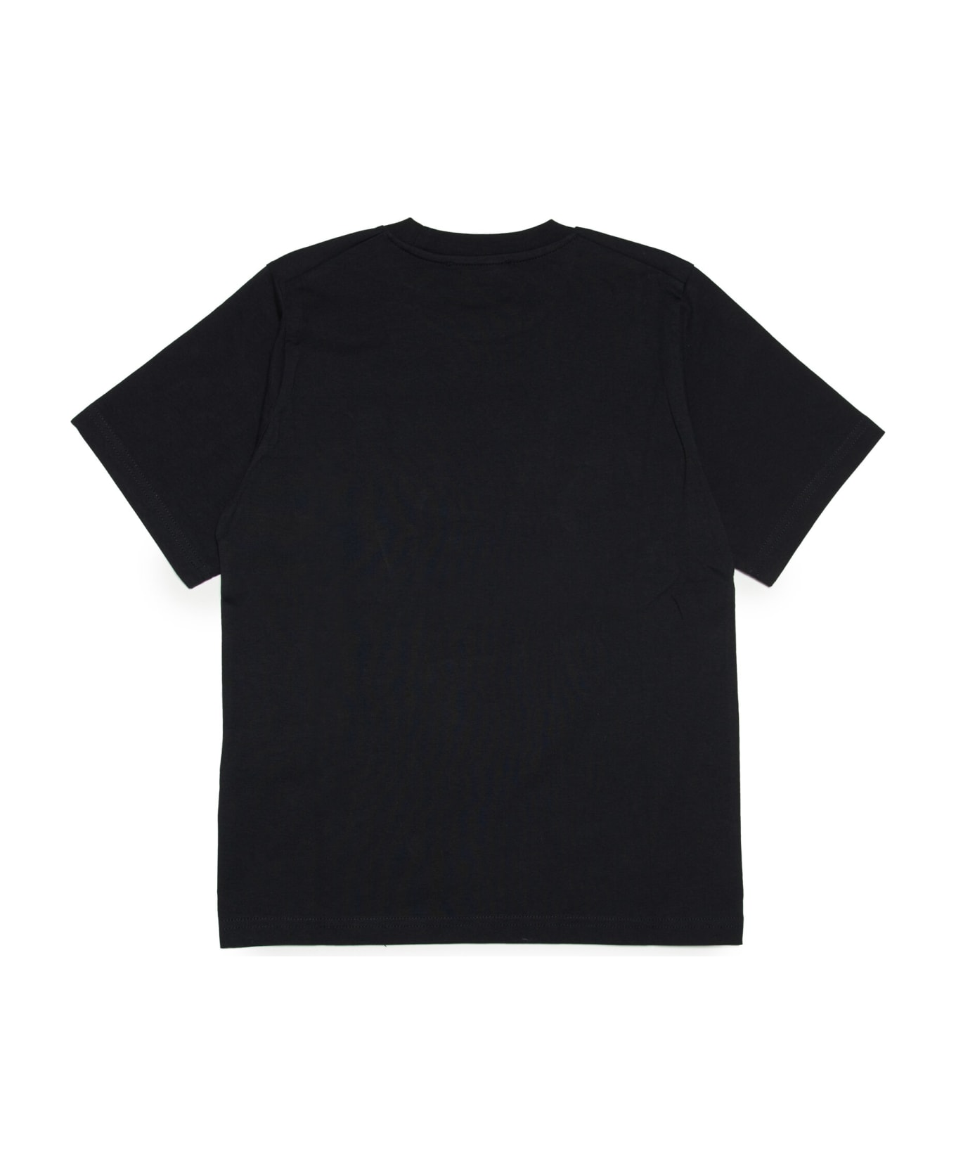 Dsquared2 D2t857u Slouch Fit-eco T-shirt Dsquared Black Organic Cotton T-shirt With Logo - Nero